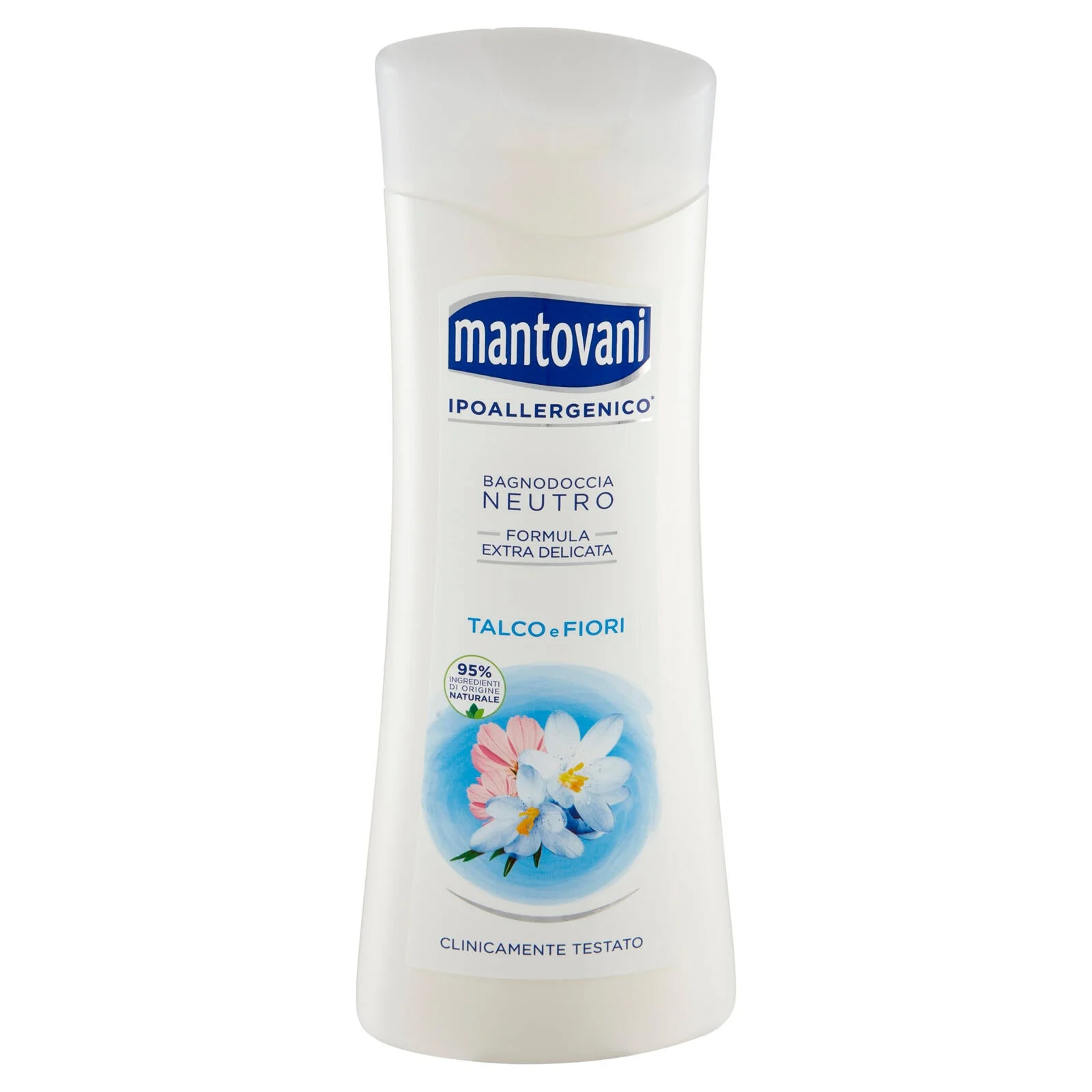 mantovani Bagnodoccia NeutroTalco e Fiori 400 ml - Image 2