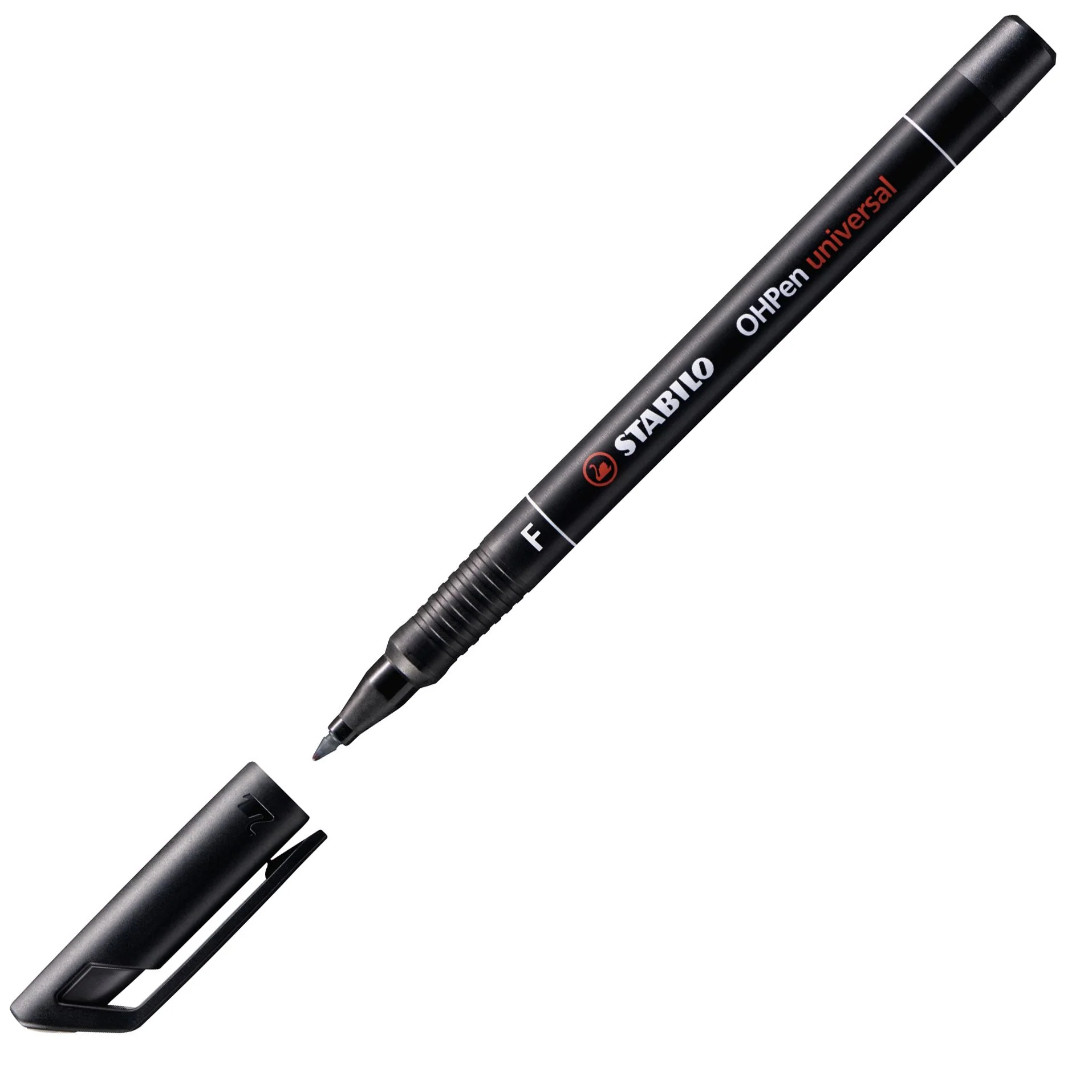Marcatore - STABILO OHPen universal Permanente - Tratto Fine (0,7 mm) - Nero - Image 2