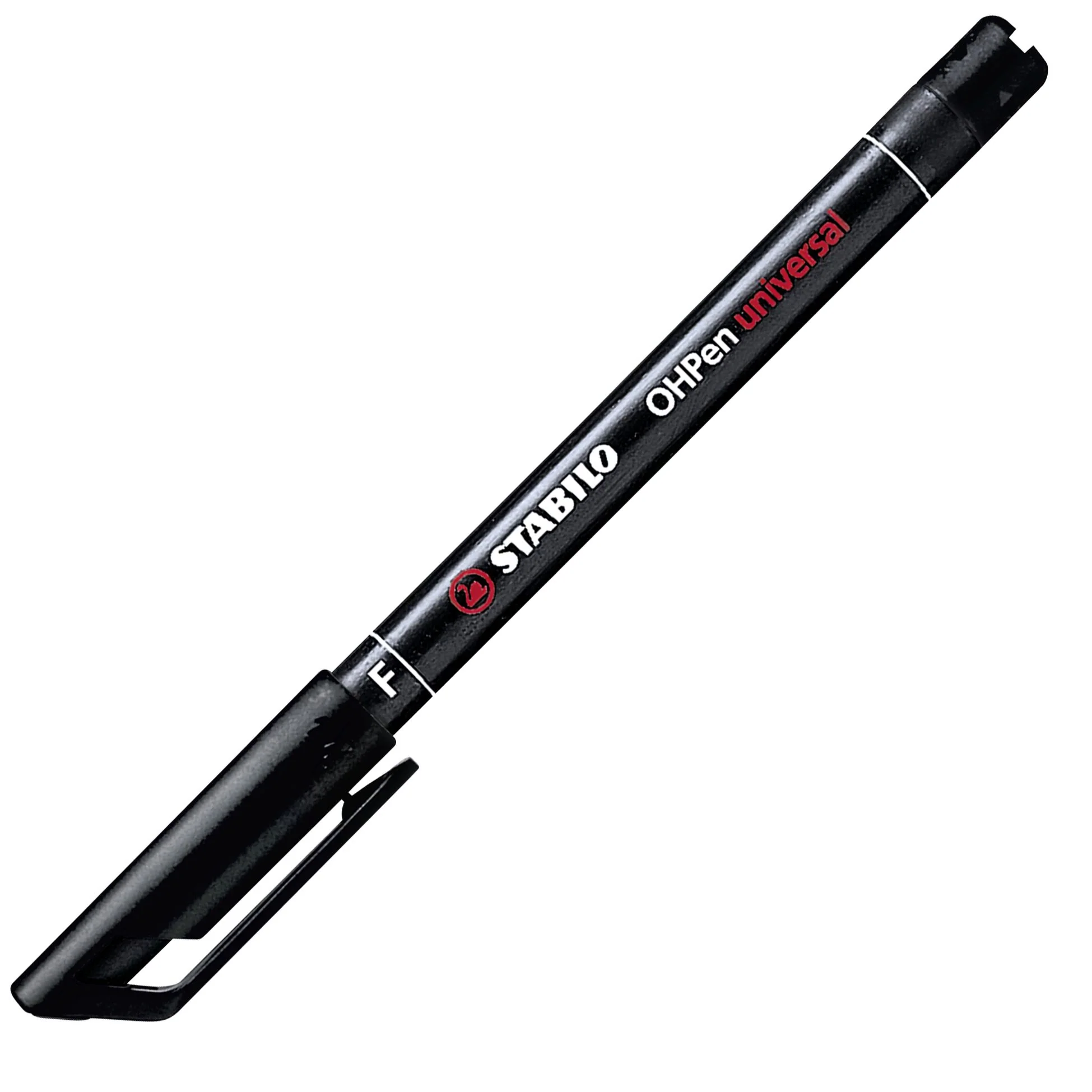 Marcatore - STABILO OHPen universal Permanente - Tratto Fine (0,7 mm) - Nero - Image 4