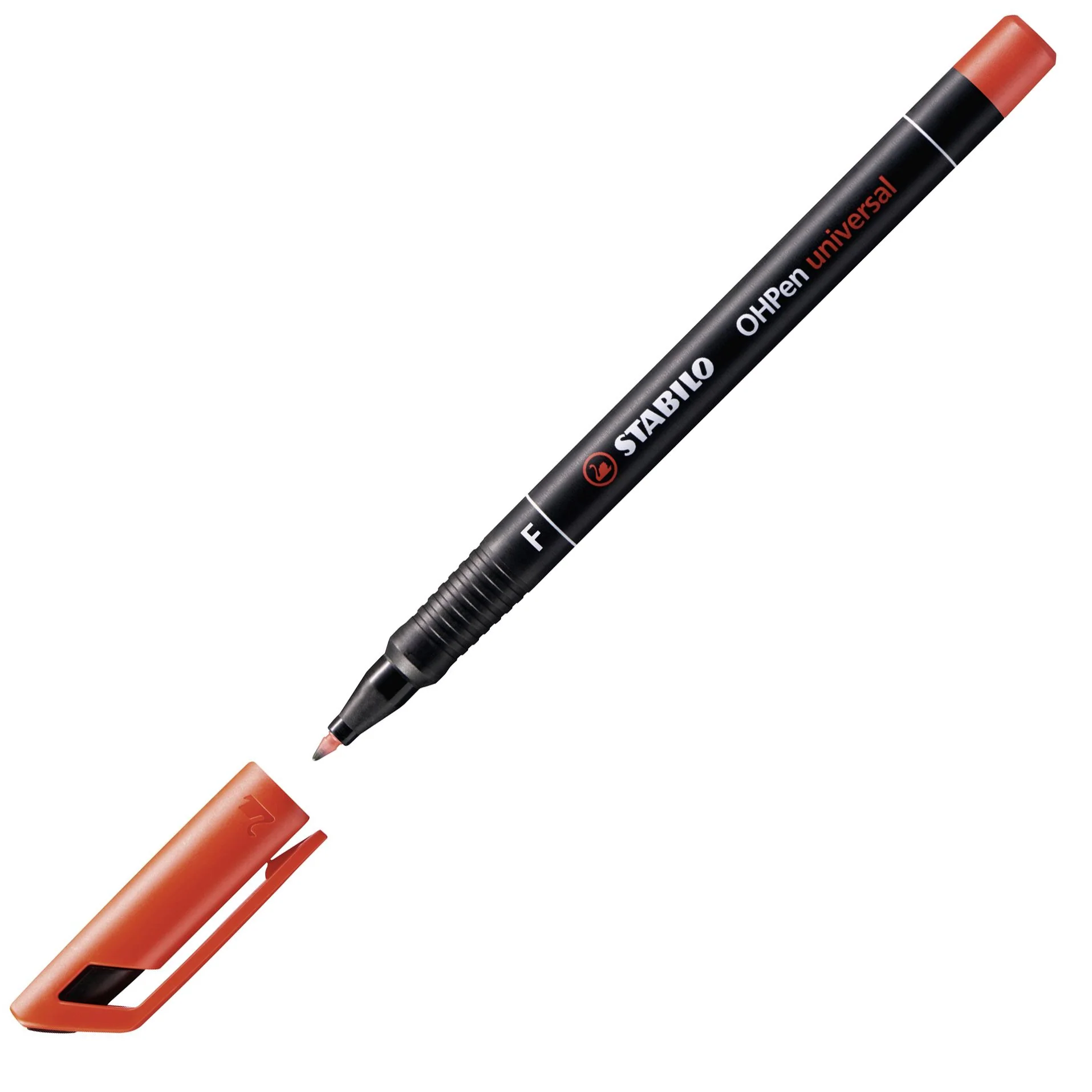 Marcatore - STABILO OHPen universal Permanente - Tratto Fine (0,7 mm) - Rosso - Image 2