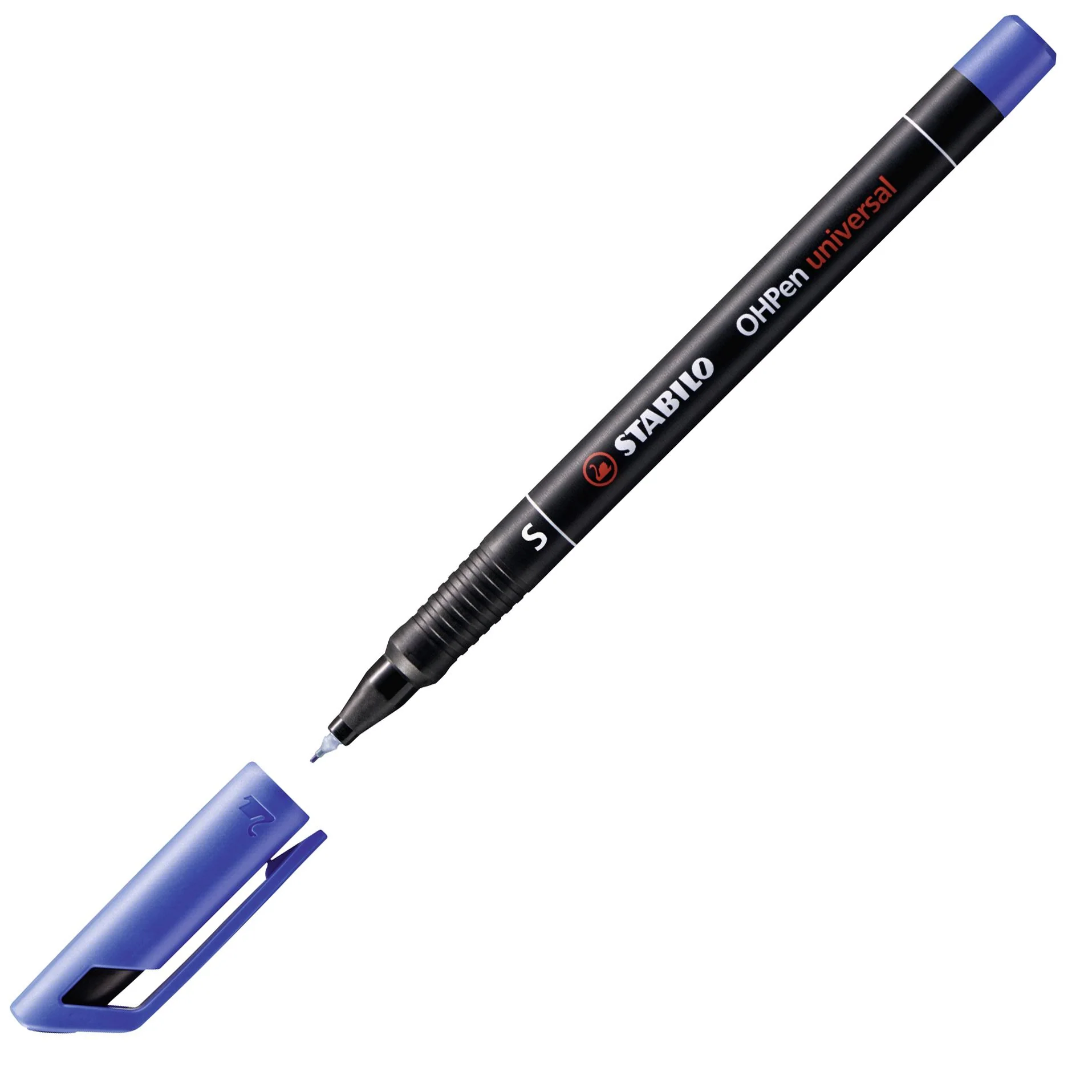 Marcatore - STABILO OHPen universal Permanente - Tratto Superfine (0,4 mm) - Blu - Image 2