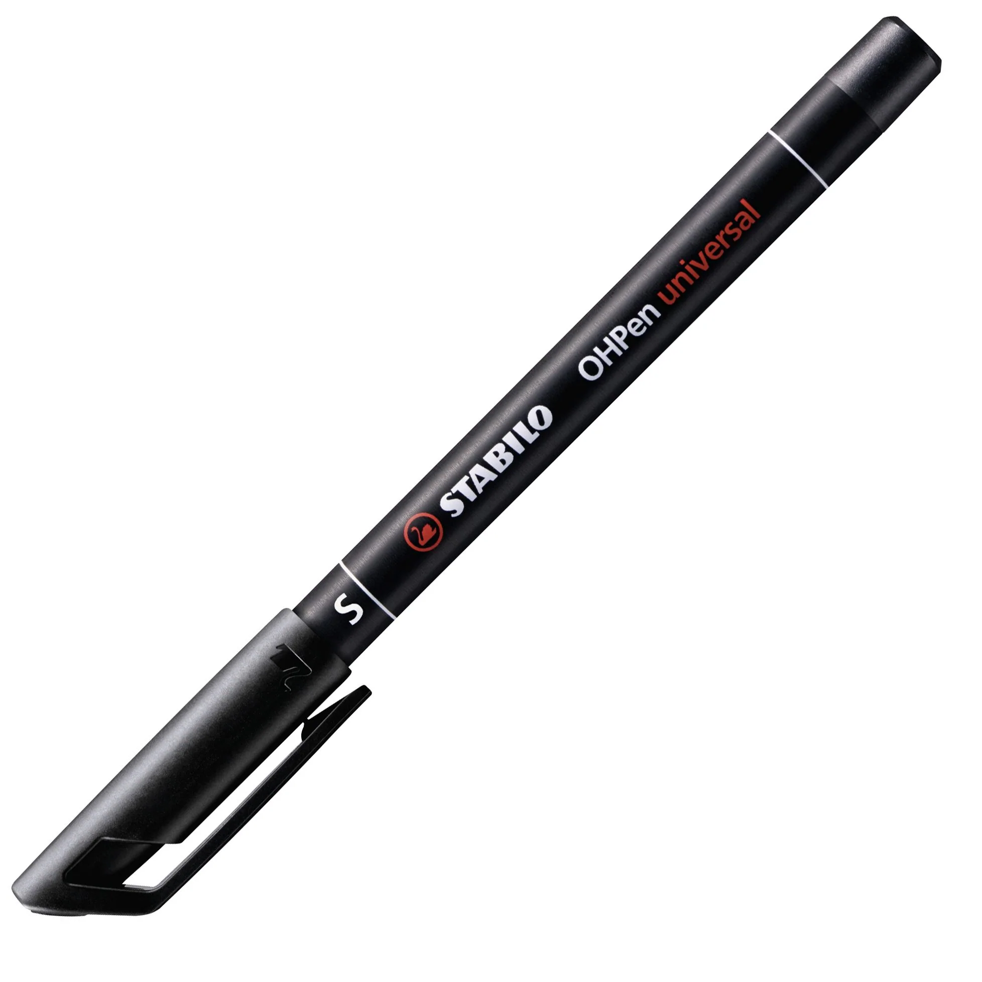 Marcatore - STABILO OHPen universal Permanente - Tratto Superfine (0,4 mm) - Nero