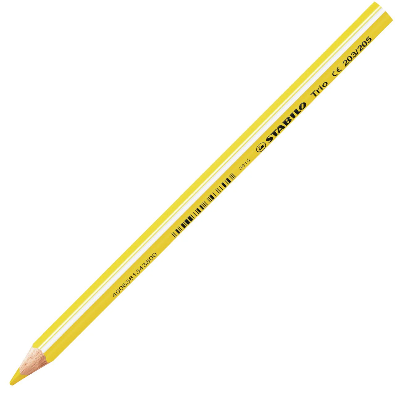 Matita colorata triangolare - STABILO Trio thick - Giallo - Image 7