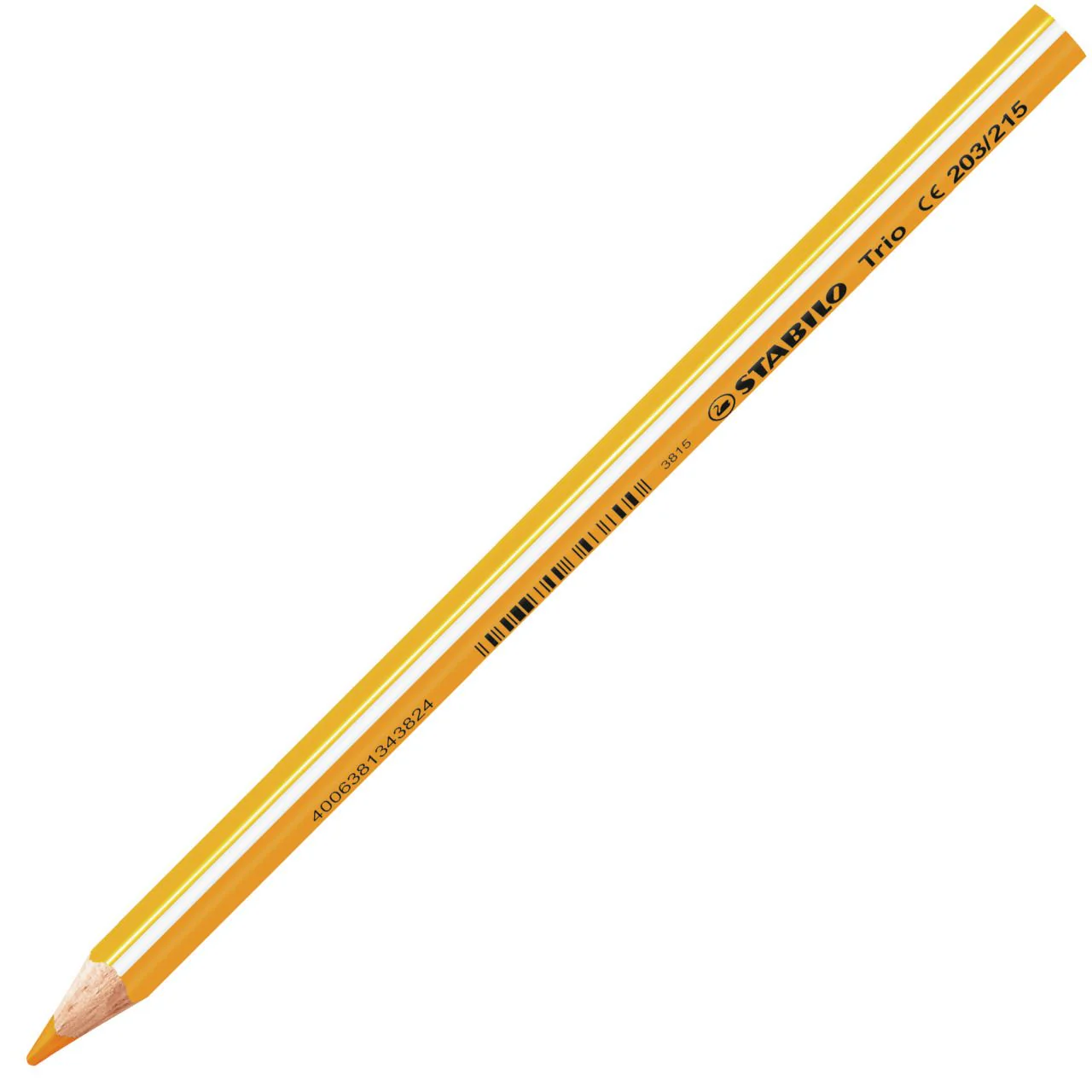 Matita colorata triangolare - STABILO Trio thick - Giallo arancione - Image 7
