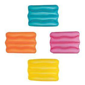 Maury's - Cuscino Gonfiabile Rettangolare 38x25x5 cm - Color Assortito