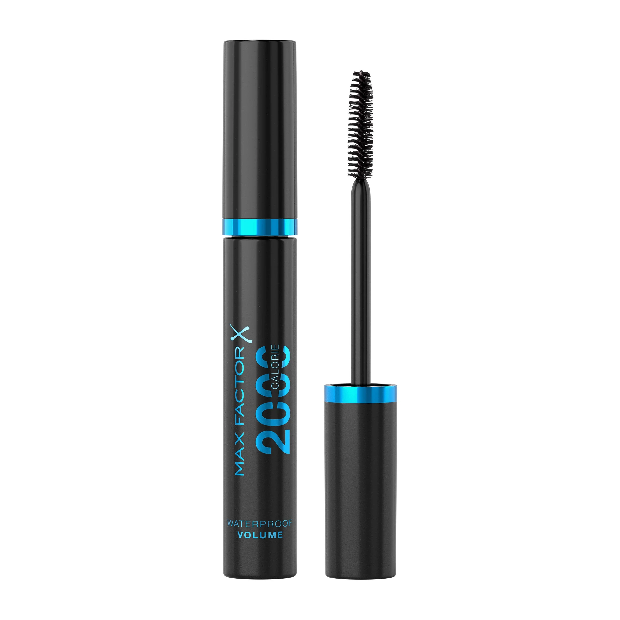 Max Factor 2000 Calorie Mascara Volumizzante Waterproof, Formula per Occhi Sensibili, Resistente all'Acqua, 001 - Black, 9ml - Image 2