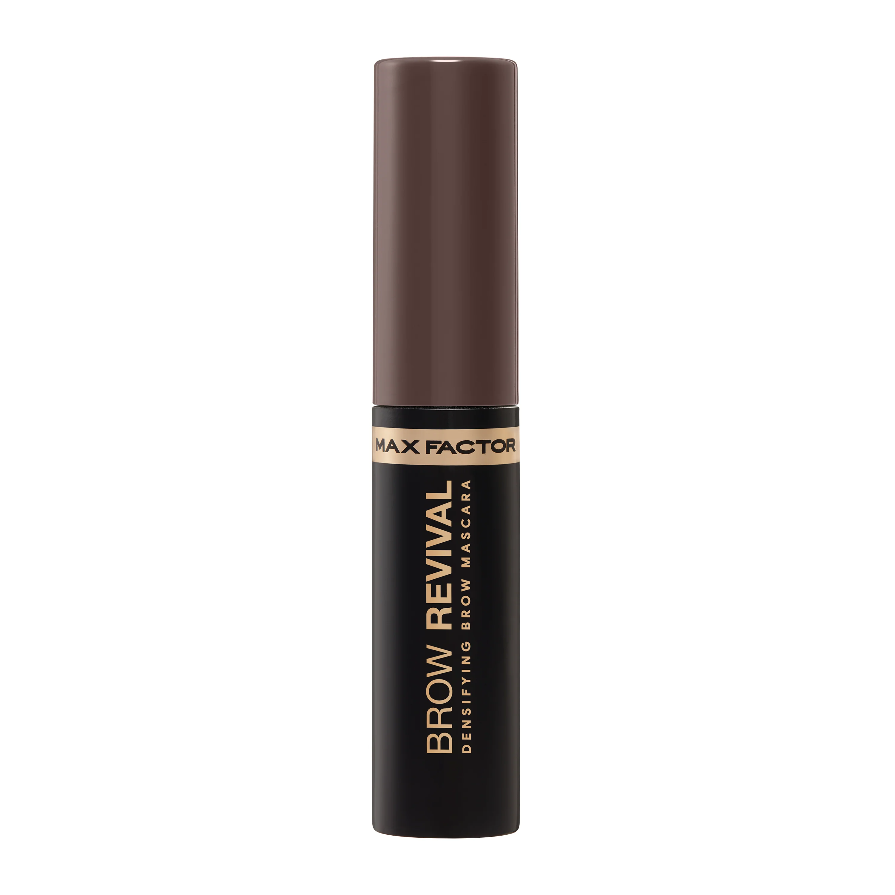 Max Factor Brow Revival, Mascara Sopracciglia in Gel, Arricchito con Oli Idratanti e Fibre Volumizzanti, Formula Waterproof a Lunga Durata, 4.5ml, 05 Black Brown