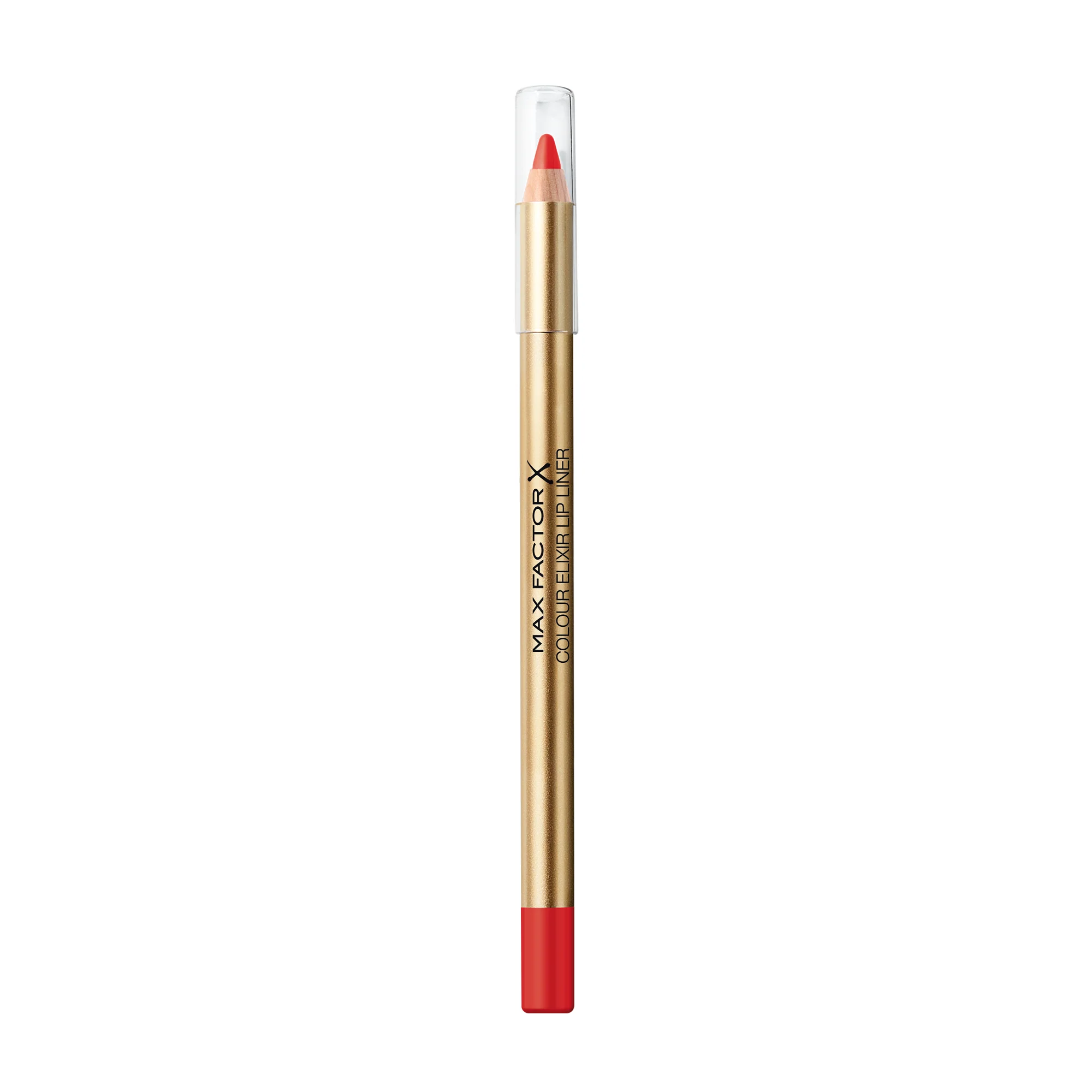 Max Factor, Colour Elixir Lip Liner, Matita Labbra Lunga Durata, Colore Intenso, 60 Red Ruby