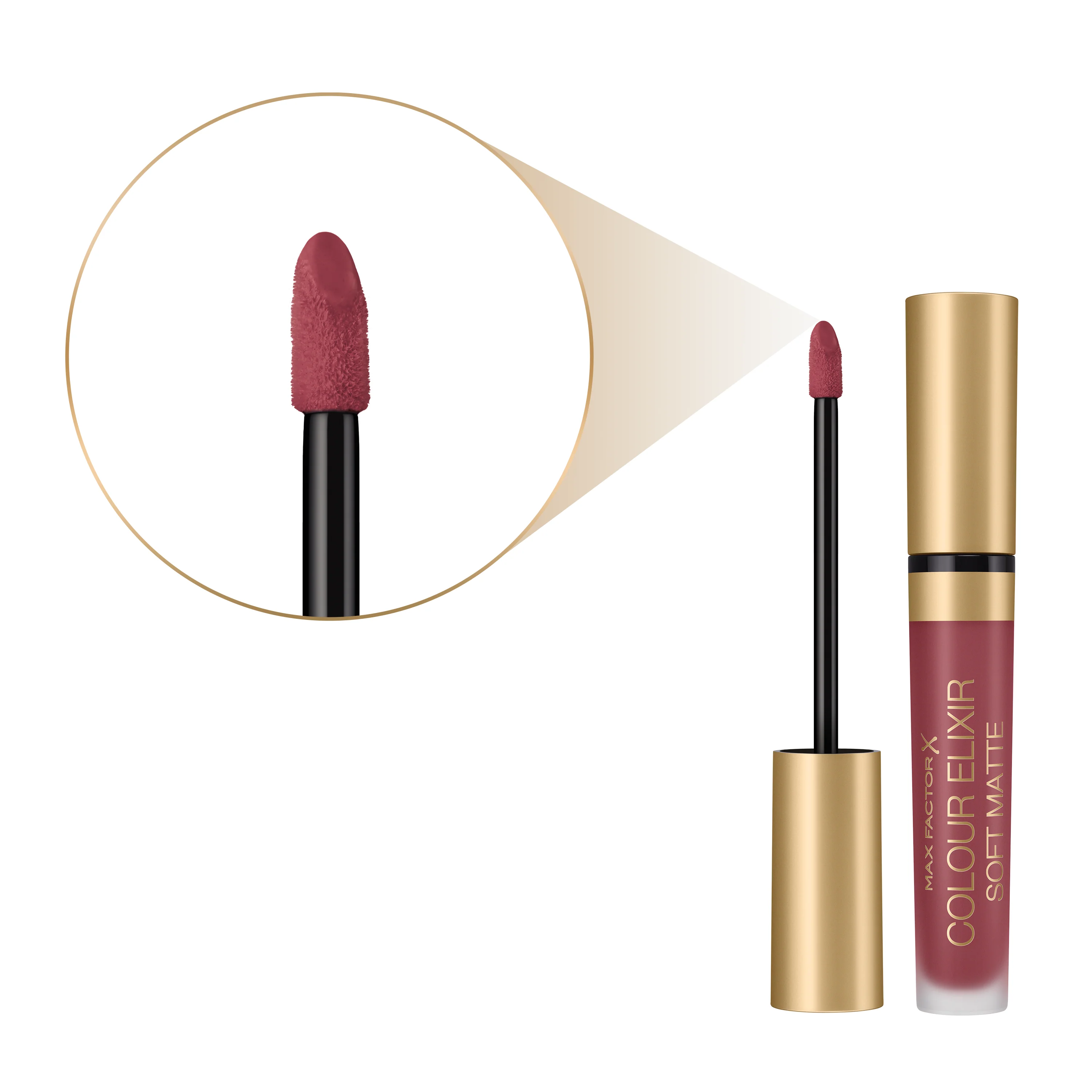 Max Factor Colour Elixir Soft Matte, Rossetto Matte Lunga Durata Idratante, 40 Soft Berry - Image 2