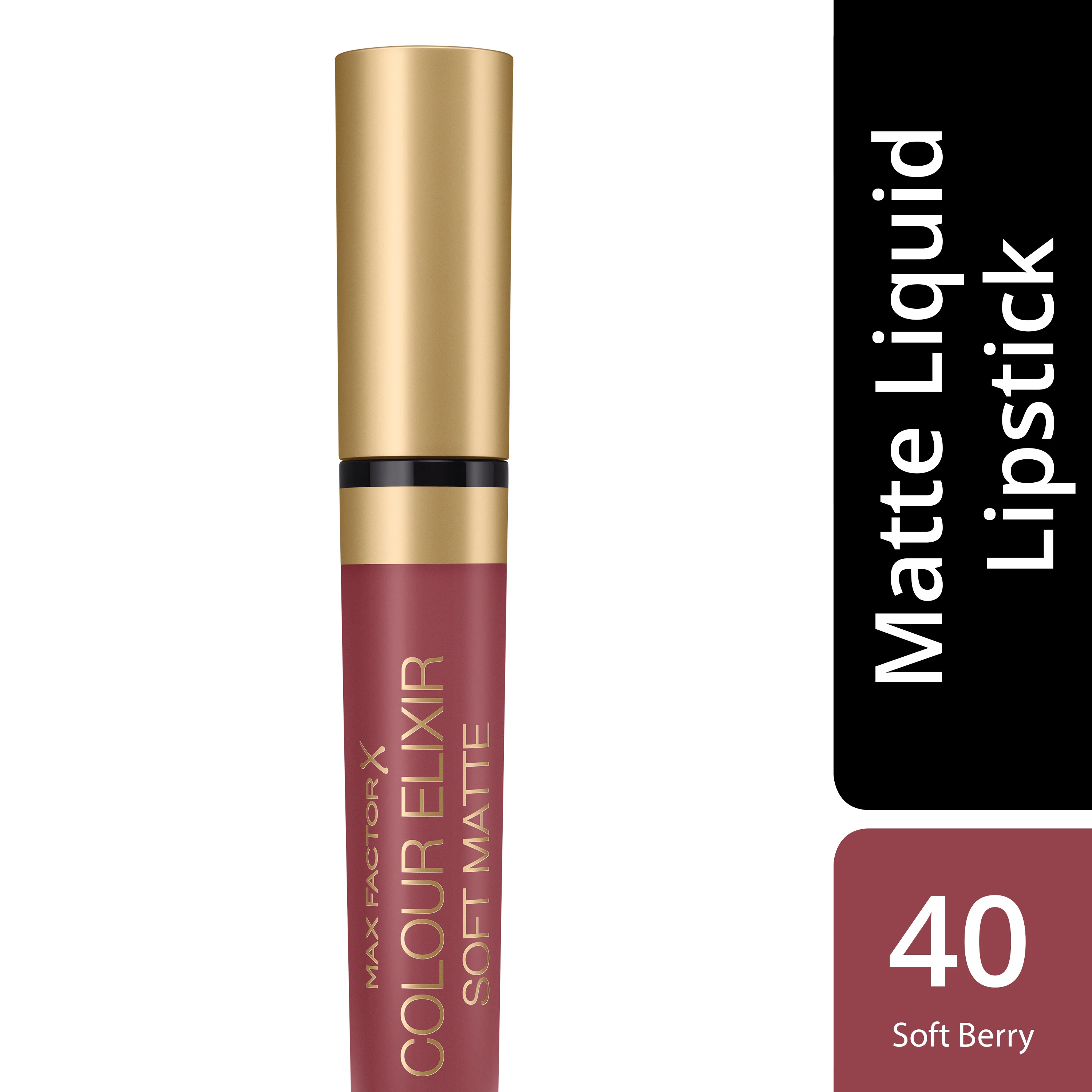 Max Factor Colour Elixir Soft Matte, Rossetto Matte Lunga Durata Idratante, 40 Soft Berry - Image 8