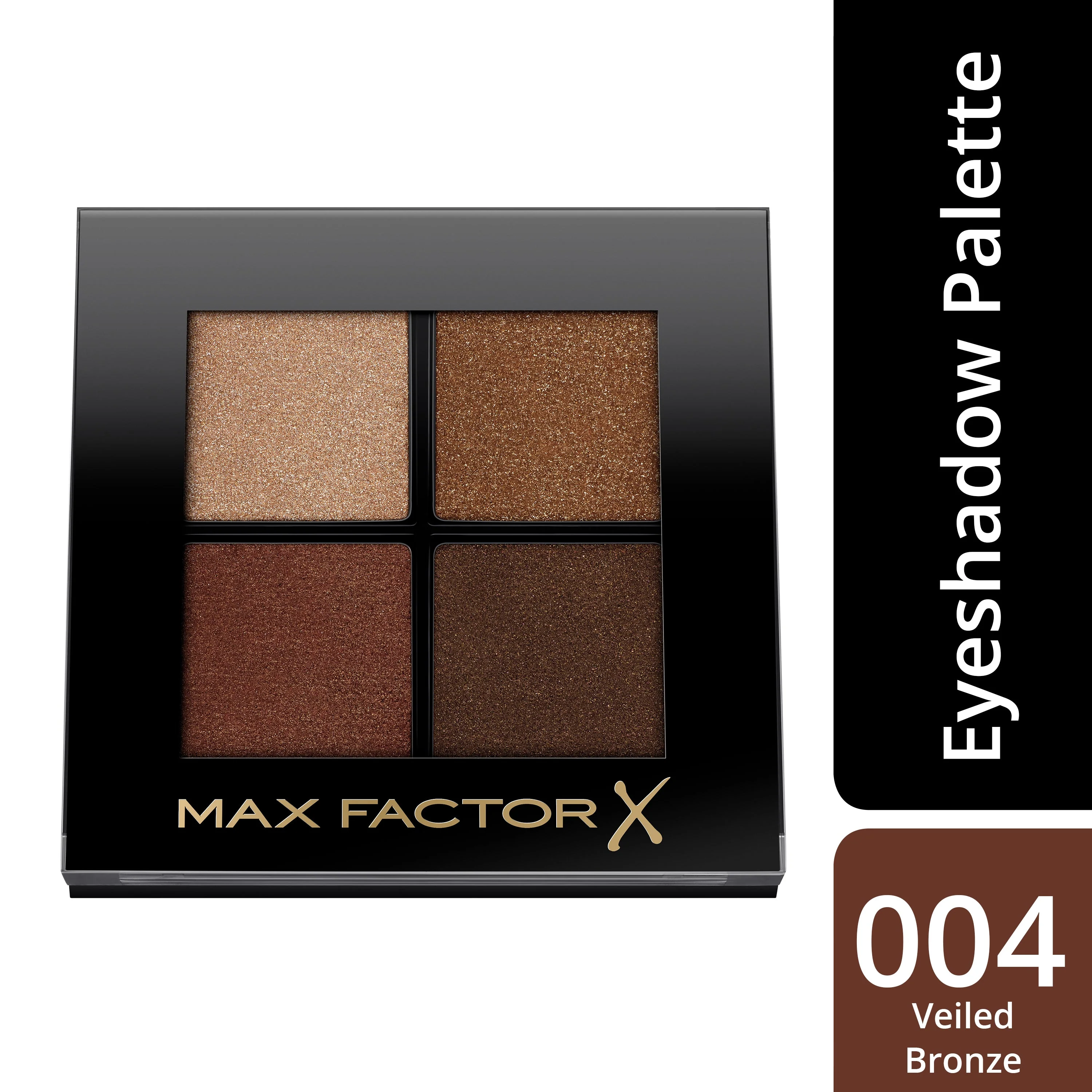 Max Factor Colour X-Pert Soft Touch Palette, 4 Ombretti dal Colore Intenso, Altamente Sfumabili, 004 Veiled Bronze - Image 2