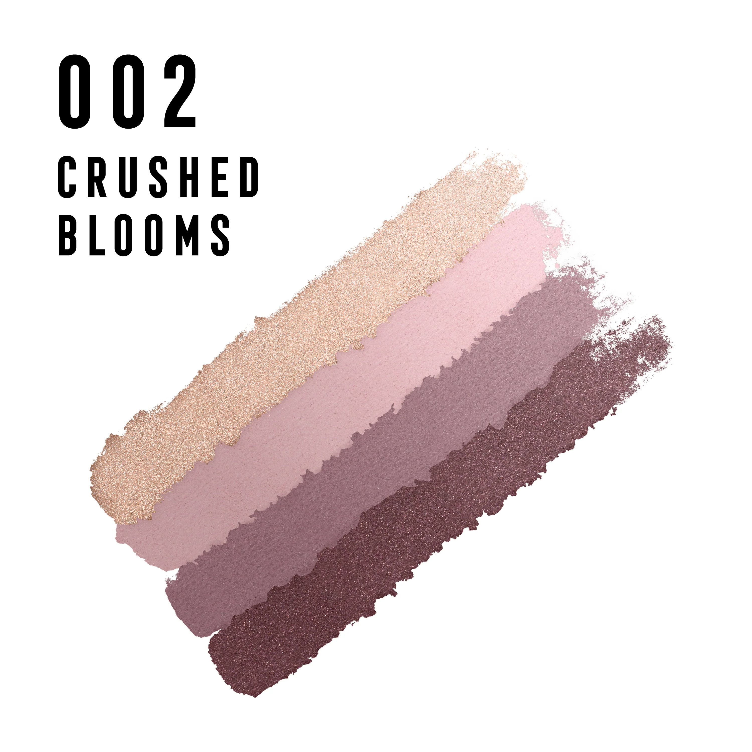 Max Factor Colour X-Pert Soft Touch Palette Ombretti, 4 Ombretti dal Colore Intenso, Altamente Sfumabili, 002 Crushed Blooms - Image 2
