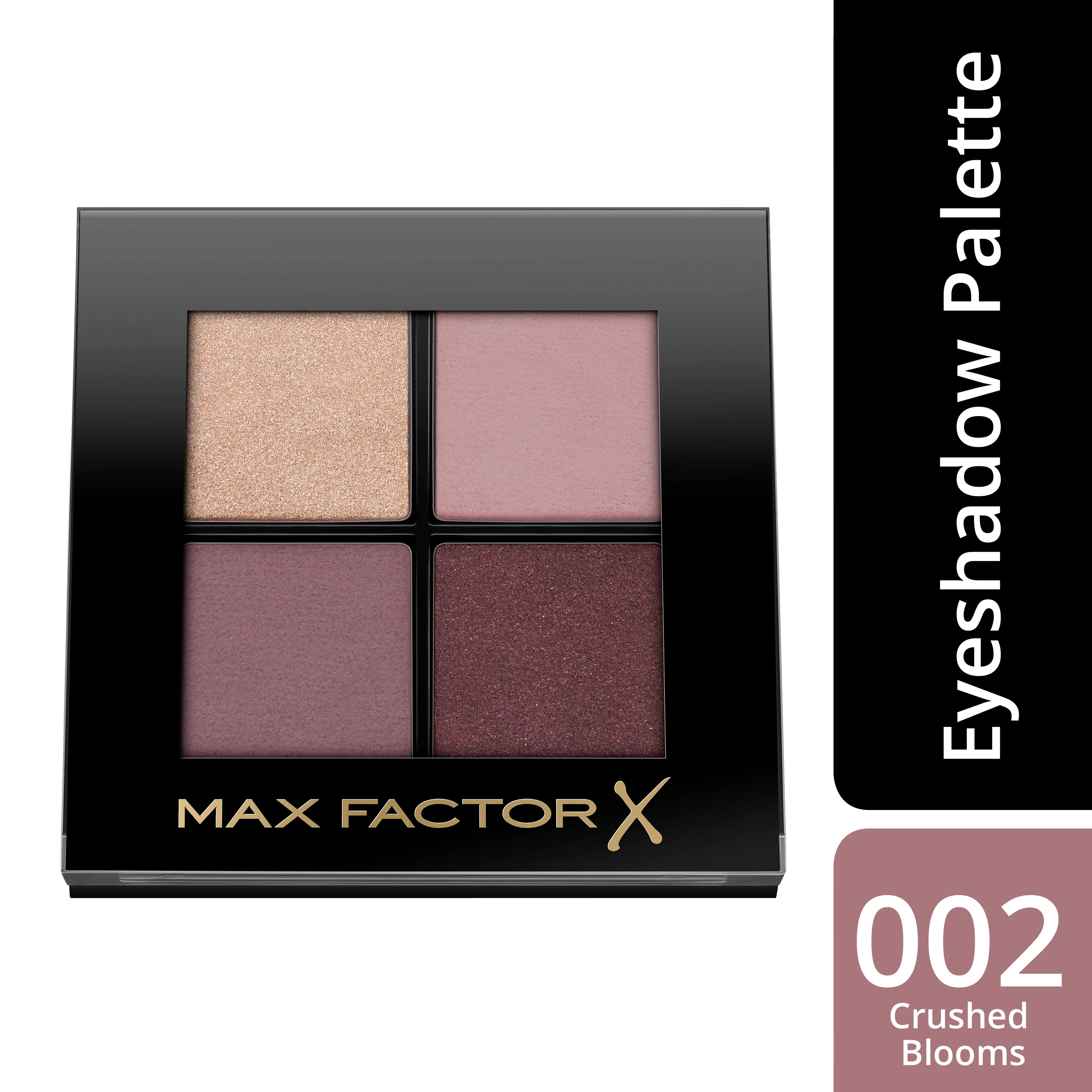 Max Factor Colour X-Pert Soft Touch Palette Ombretti, 4 Ombretti dal Colore Intenso, Altamente Sfumabili, 002 Crushed Blooms - Image 4