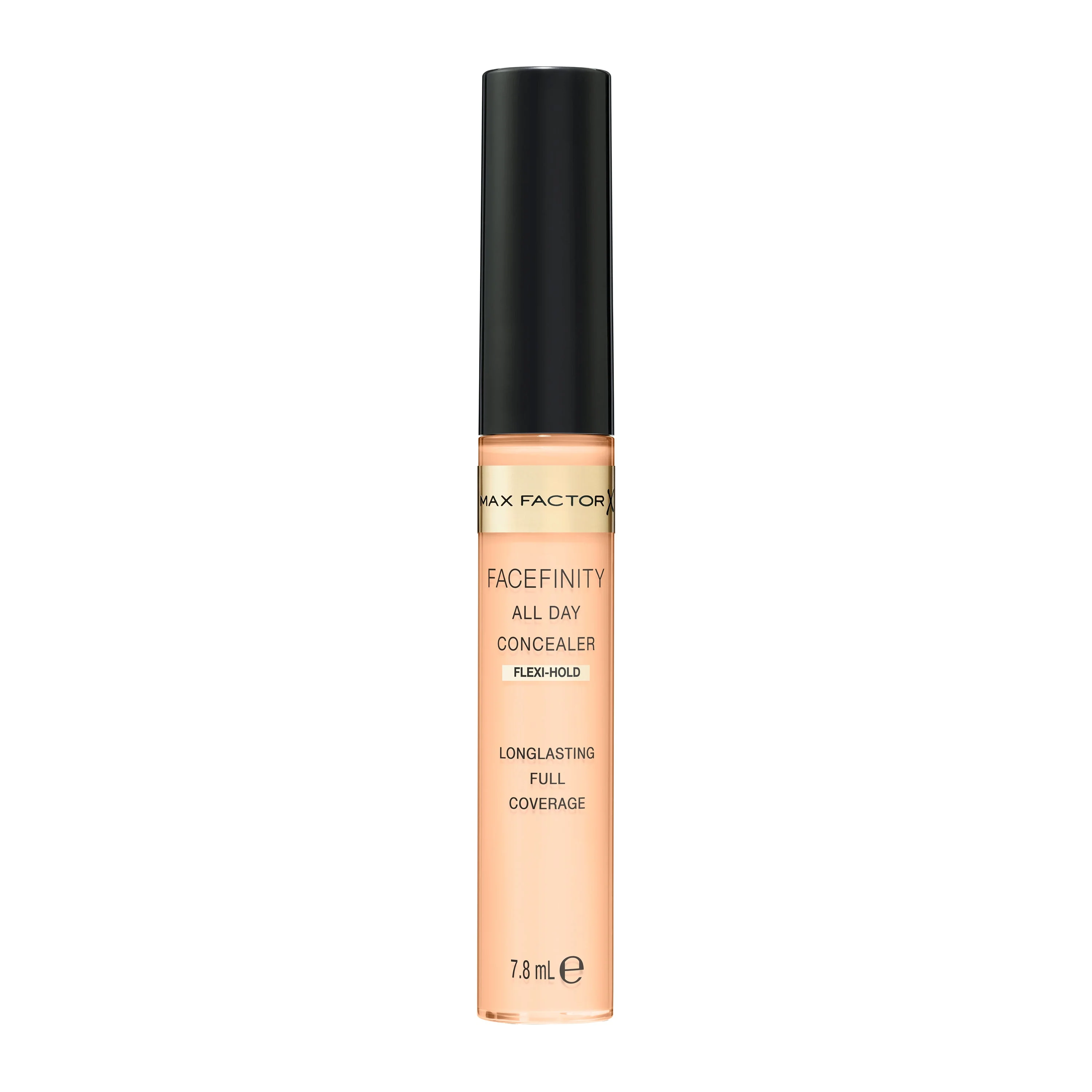 Max Factor Correttore Liquido Facefinity All Day Flawless Concealer, Formula Illuminante a Lunga Durata e Coprenza Modulabile, Tonalità 10, 7,8 ml