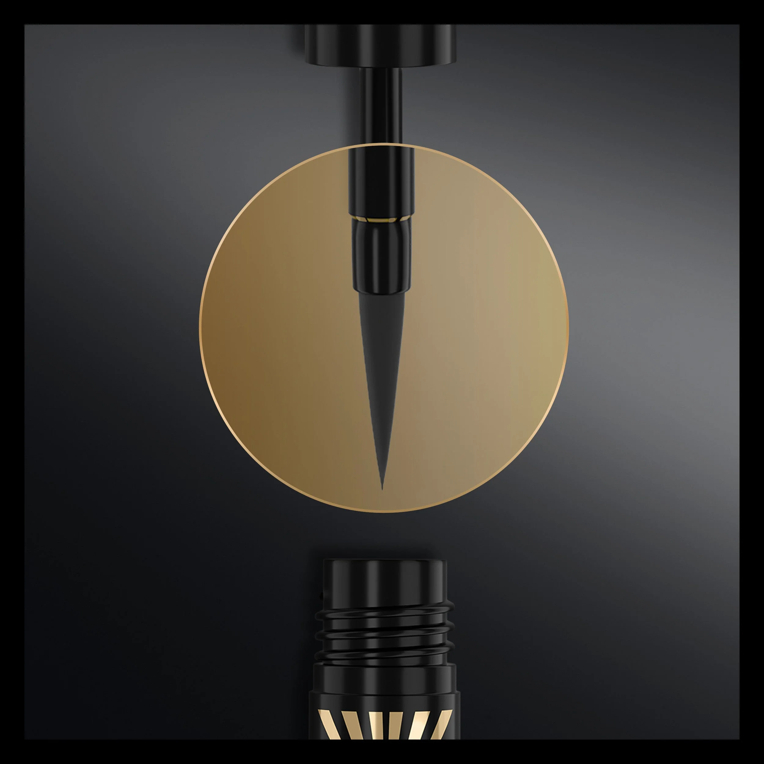 Max Factor Eyeliner Liquido Masterpiece Matte, Formula Vegan, No Transfer e Water Resistant Fino a 12 Ore, Finish Matte, Black, 1.7ml - Image 9