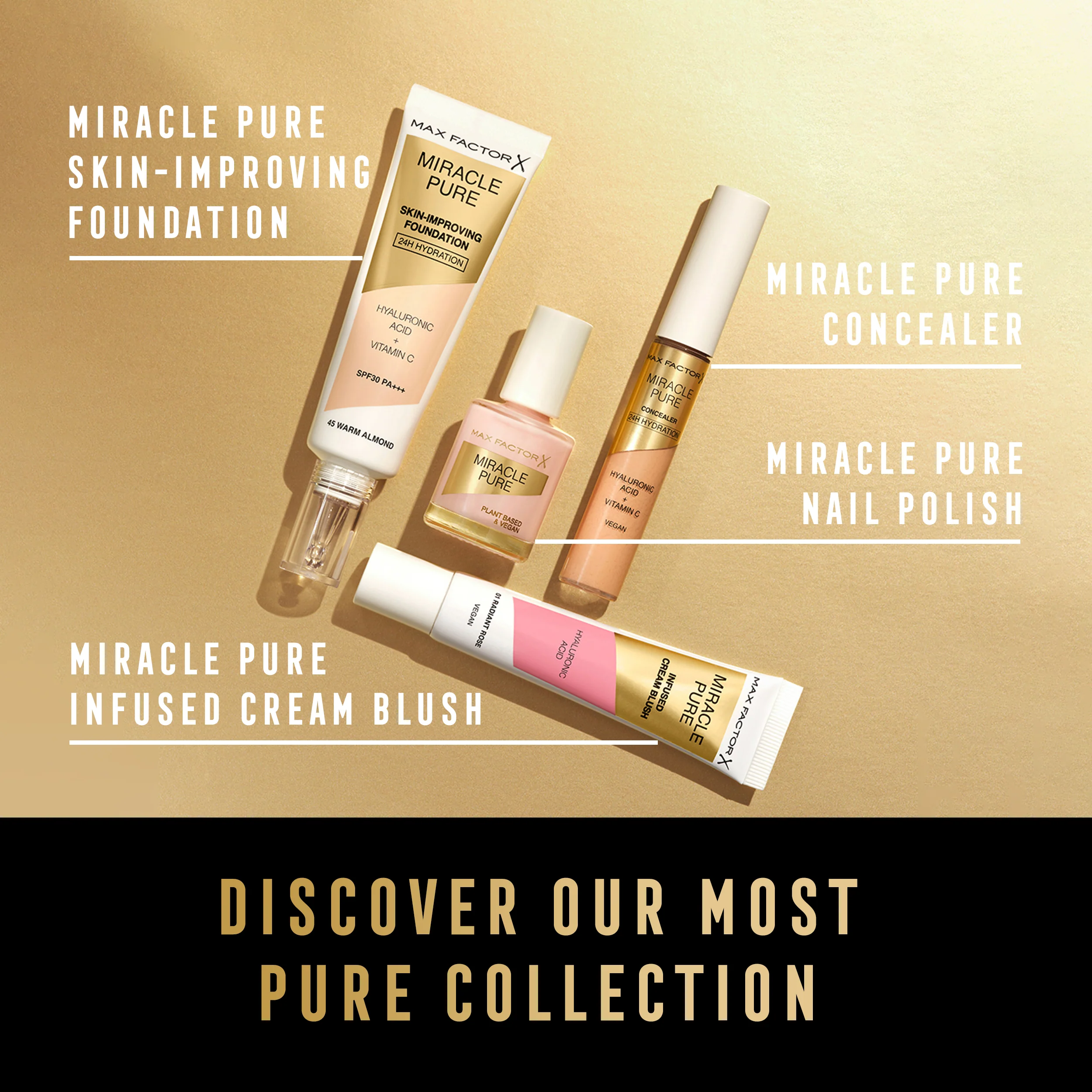 Max Factor Fard in Crema Miracle Pure - Radiant Rose 01 15 ML - Image 4