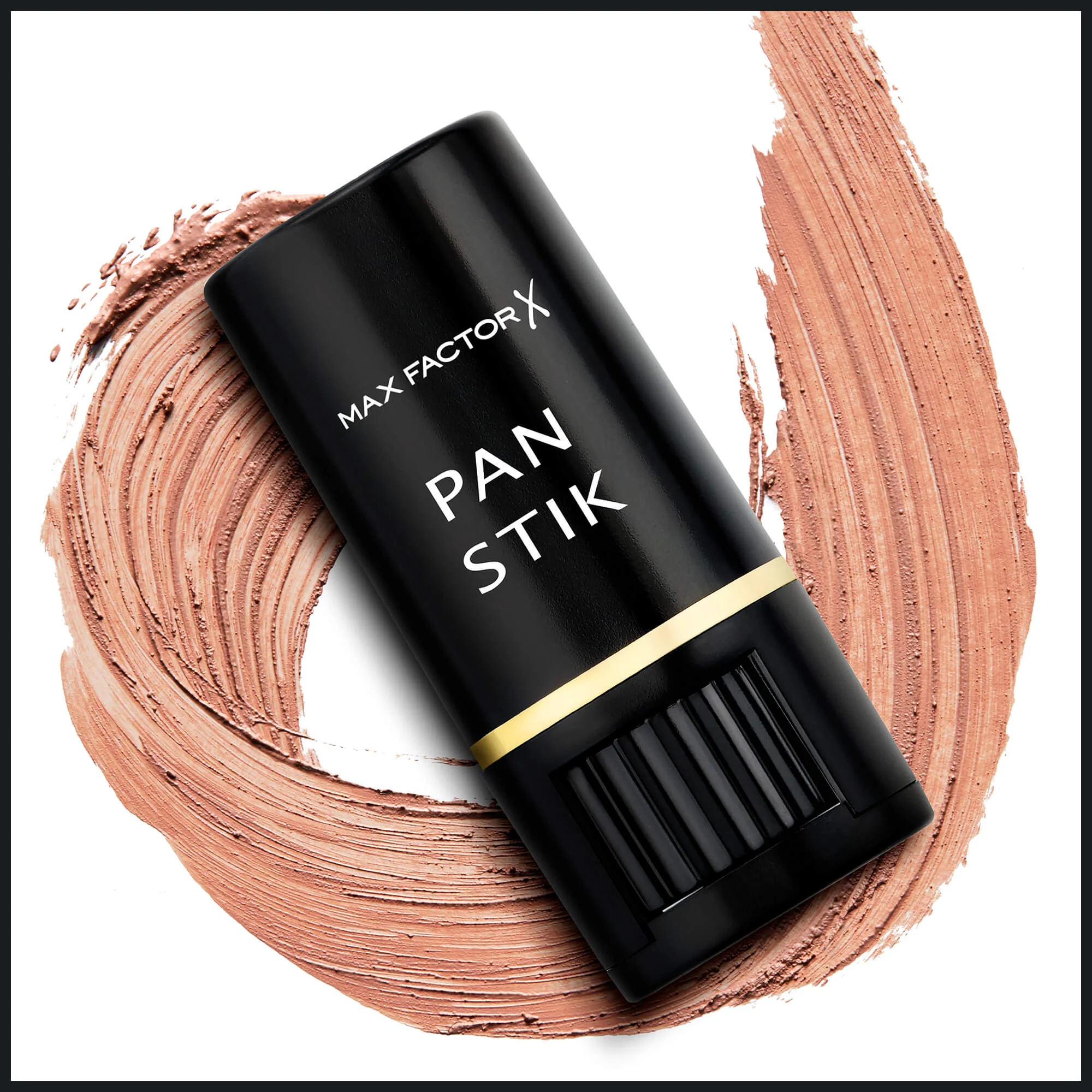 Max Factor - Fondotinta Compatto Pan Stik - Stick Multiuso 3in1: Fondotinta, Correttore e Contouring - 014 Cool Copper - 9 g - Image 5