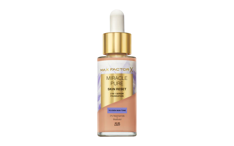 Max Factor Fondotinta Miracle Pure Skin Reset N.40-60