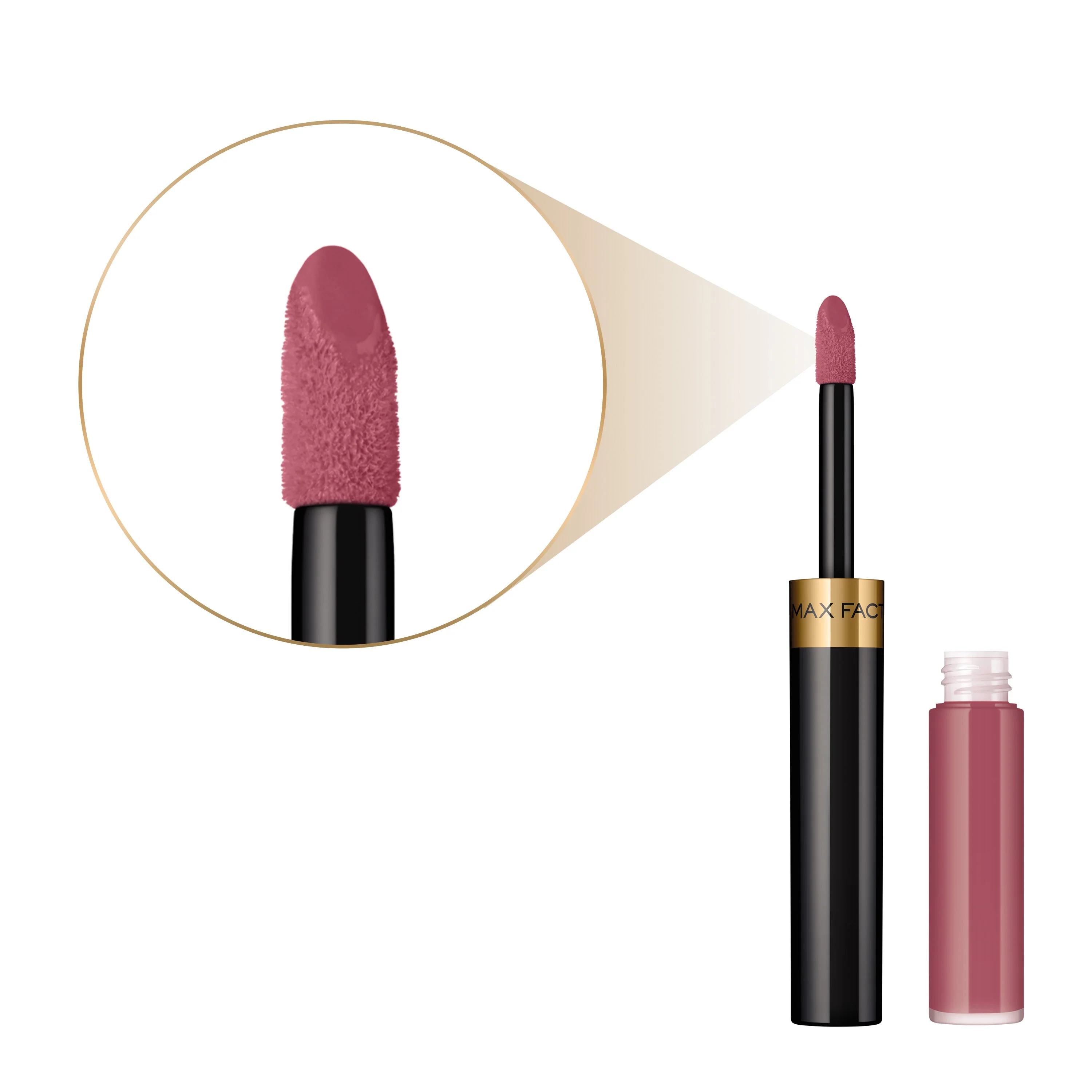 Max Factor - Lipfinity Lip Colour - Rossetto Lunga Durata e Gloss Idratante con Applicazione Bifase - Nuance 310 Essential Violet- 2.3 ml e 1.9 g - Image 2