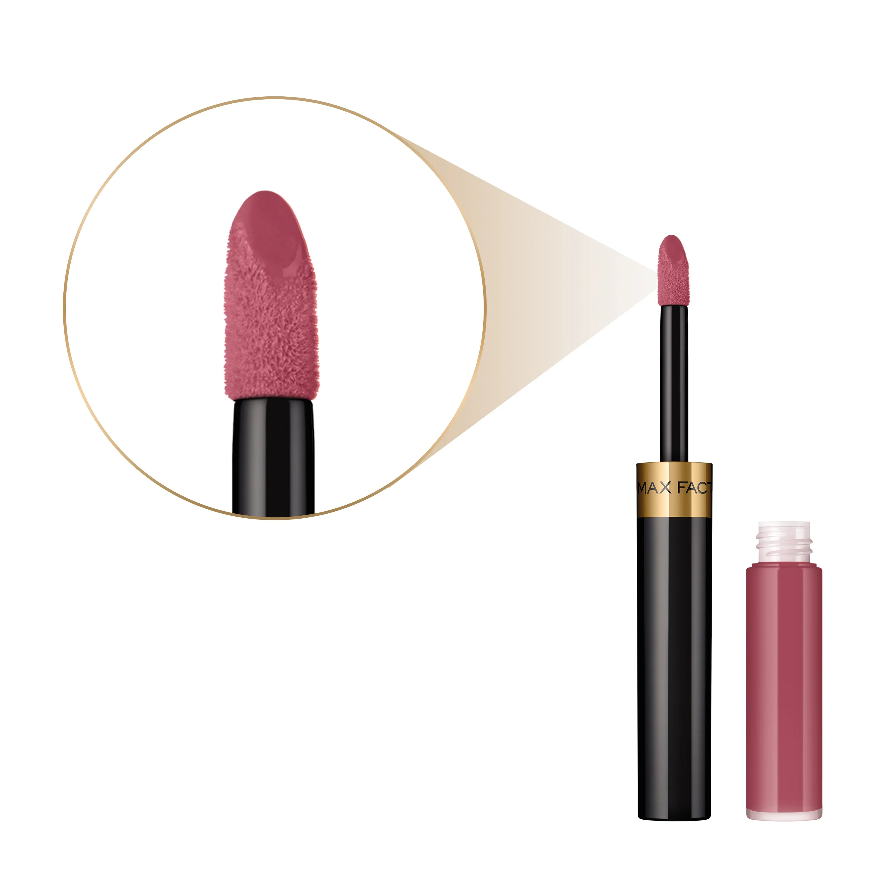 Max Factor Lipfinity Lip Colour Tinta Labbra Matte Lunga Durata e Gloss Idratante, Applicazione Bifase, 84 Rising Star - Image 6