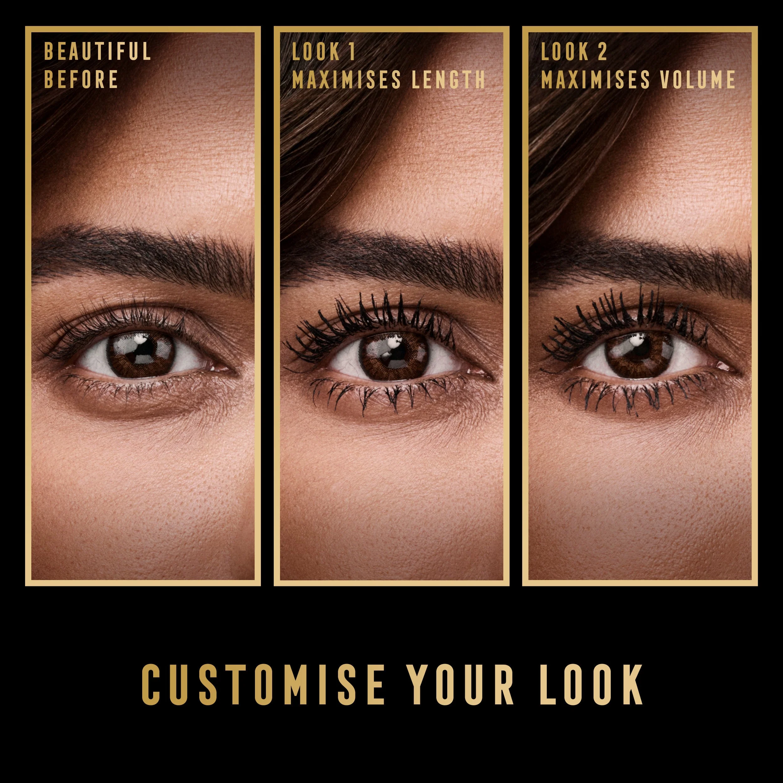 Max Factor Mascara Masterpiece 2 In 1 Lash Wow, Mascara Volumizzante e Allungante, Formula Vegana, adatto per Occhi Sensibili, 001 Black, 7ml - Image 9