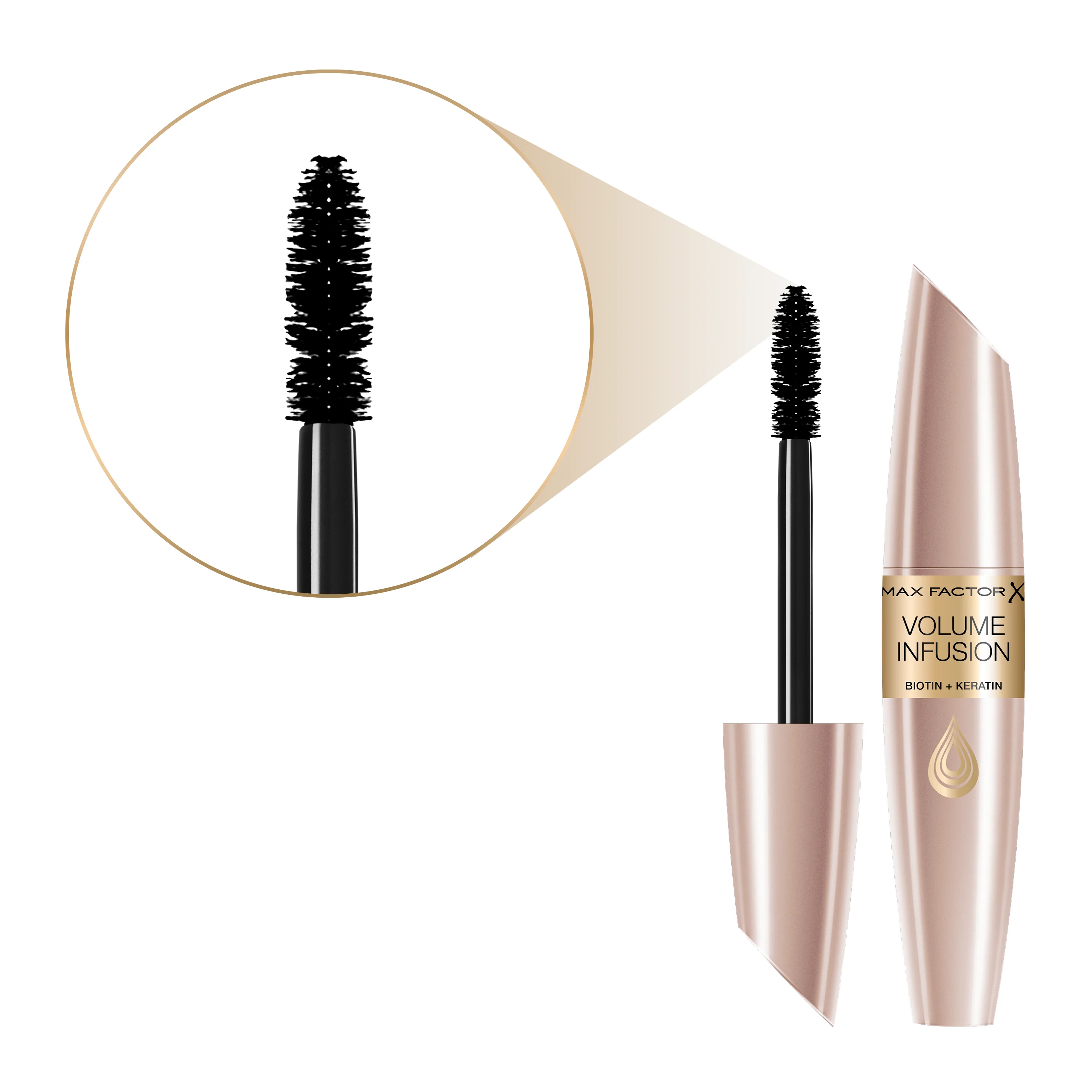 Max Factor - Mascara Nero Volumizzante Volume Infusion - Formula Arricchita con Biotina e keratina - 13 Ml - Image 5