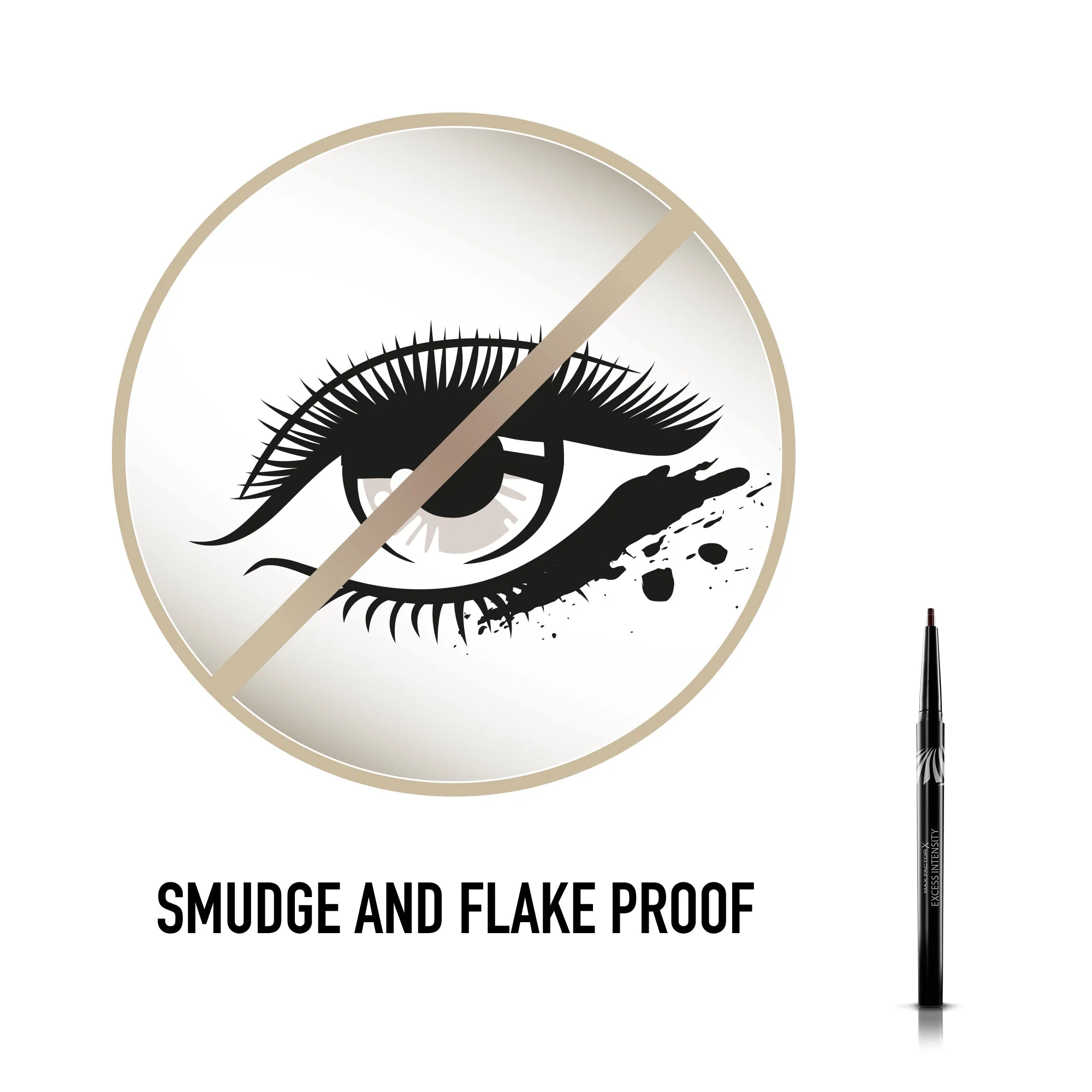 Max Factor - Matita Occhi Automatica Excess Intensity Longwear - Eyeliner Waterproof Tratto Preciso, 06 Brown, 2 g - Image 3