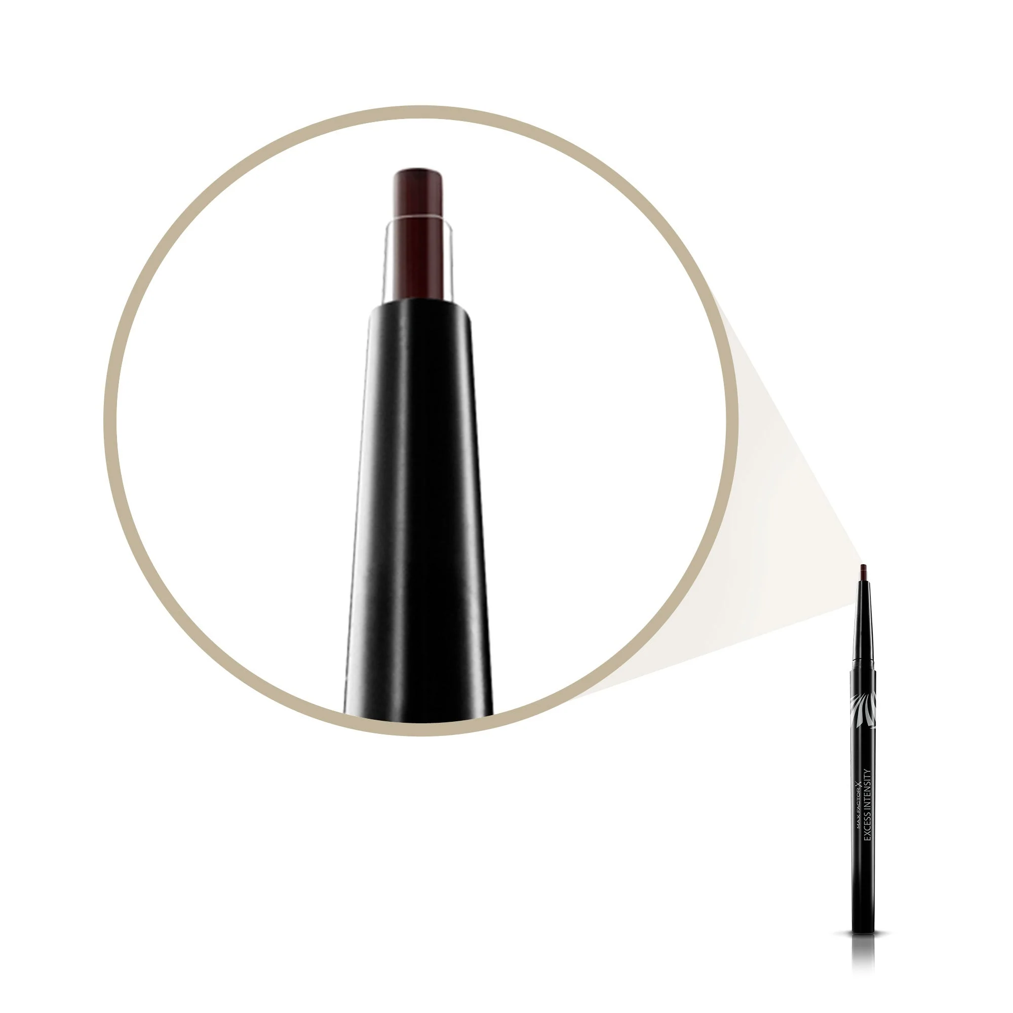 Max Factor - Matita Occhi Automatica Excess Intensity Longwear - Eyeliner Waterproof Tratto Preciso, 06 Brown, 2 g - Image 5