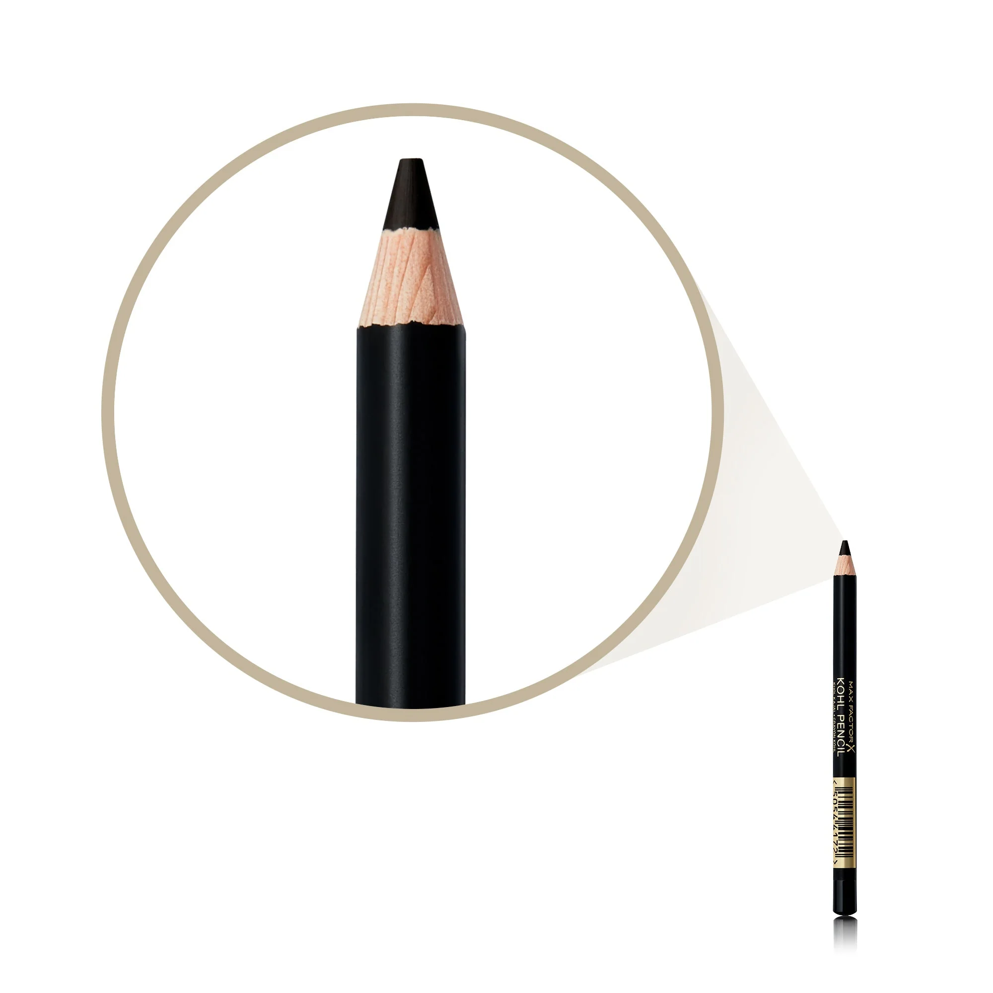 Max Factor - Matita Occhi Kohl Eyeliner Pencil - Kajal con Texture Ultra Morbida - 020 Black - 1,2 g - Image 2