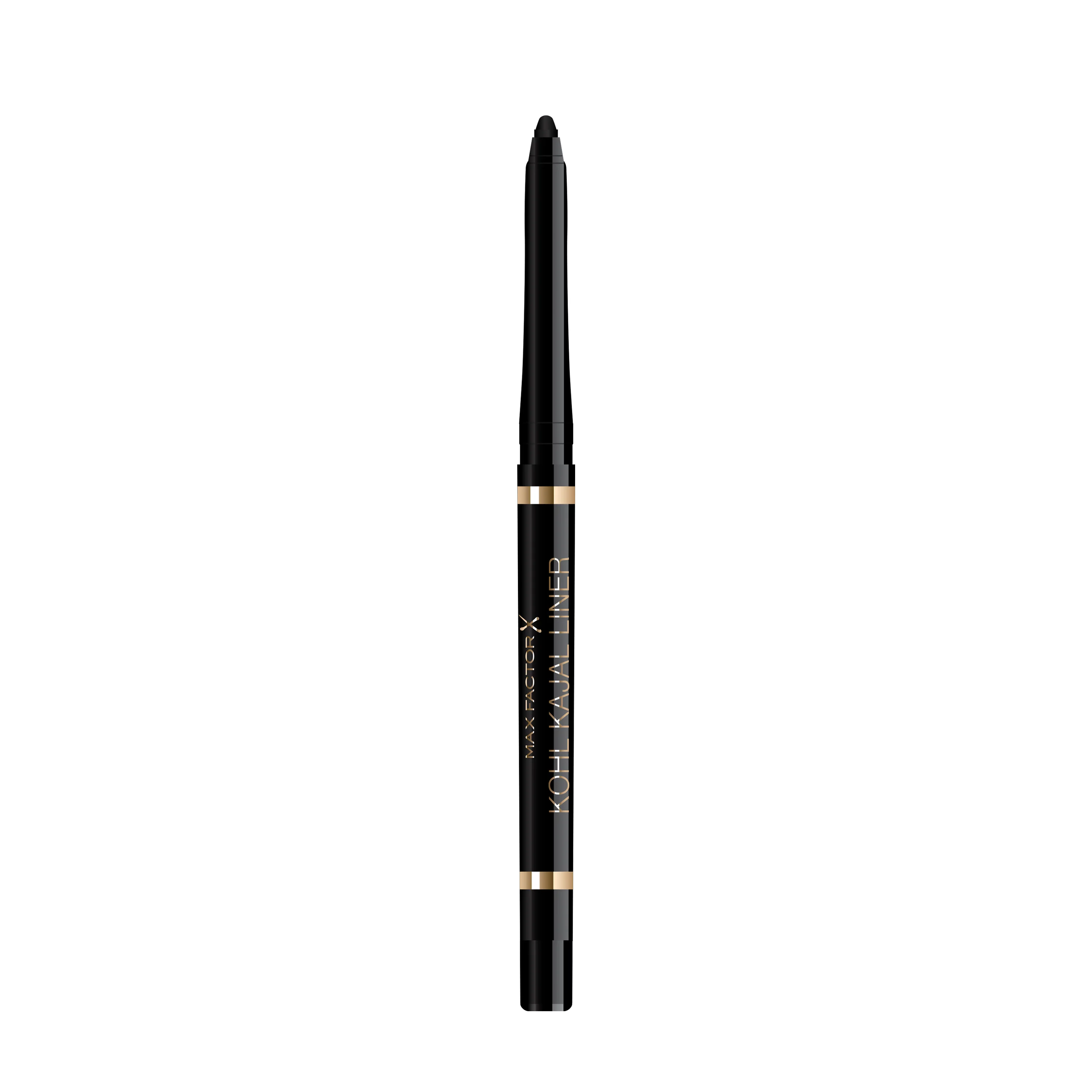 Max Factor - Matita Occhi Waterproof Masterpiece Kohl Kajal con Punta Automatica e Texture Ultra Morbida - 001 Black - 0,35 g - Image 2