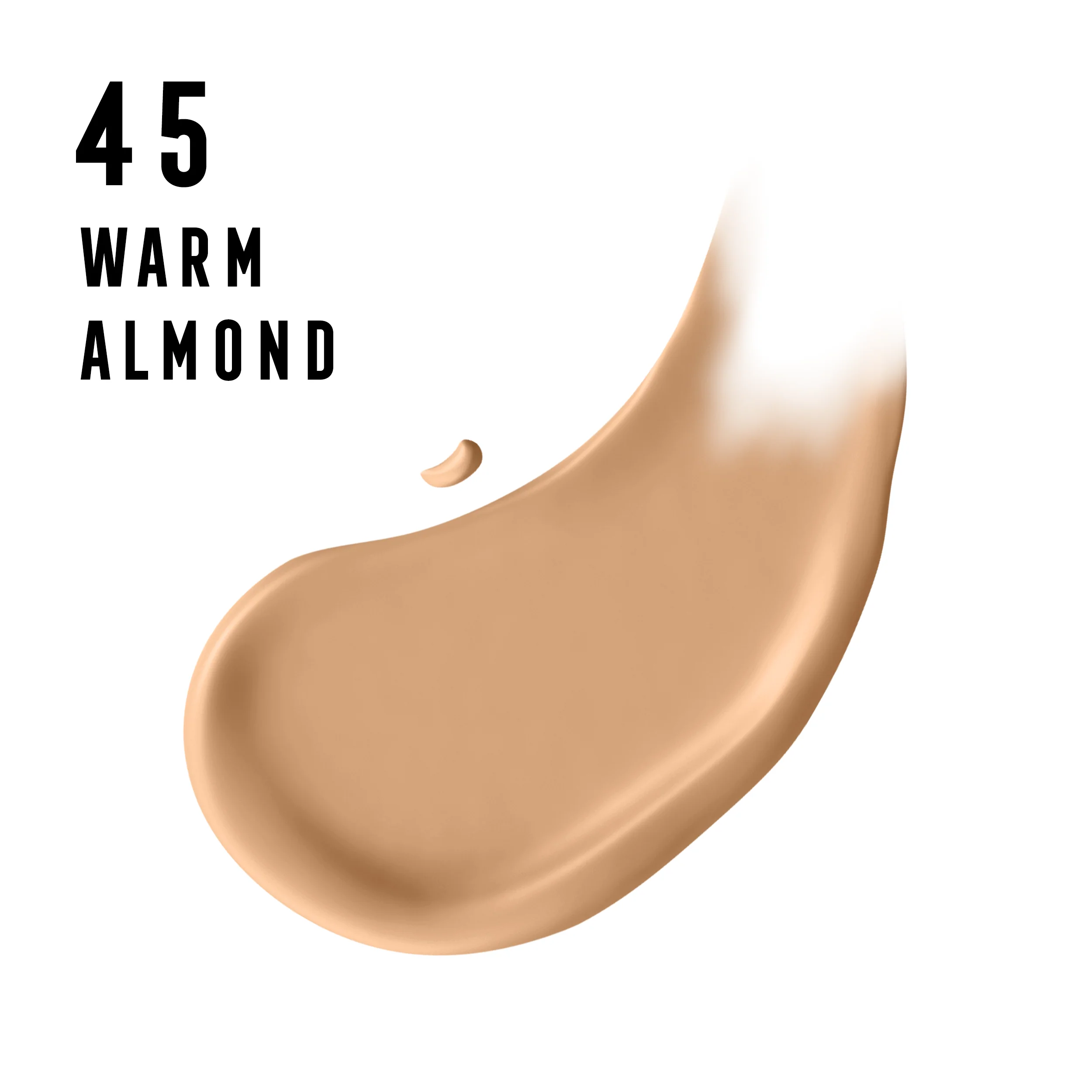 Max Factor Miracle Pure Fondotinta Liquido Idratante, con il 91% di Ingredienti di Origine Naturale, Vitamina C, Acido Ialuronico e SPF 30, 45 Warm Almond - Image 4