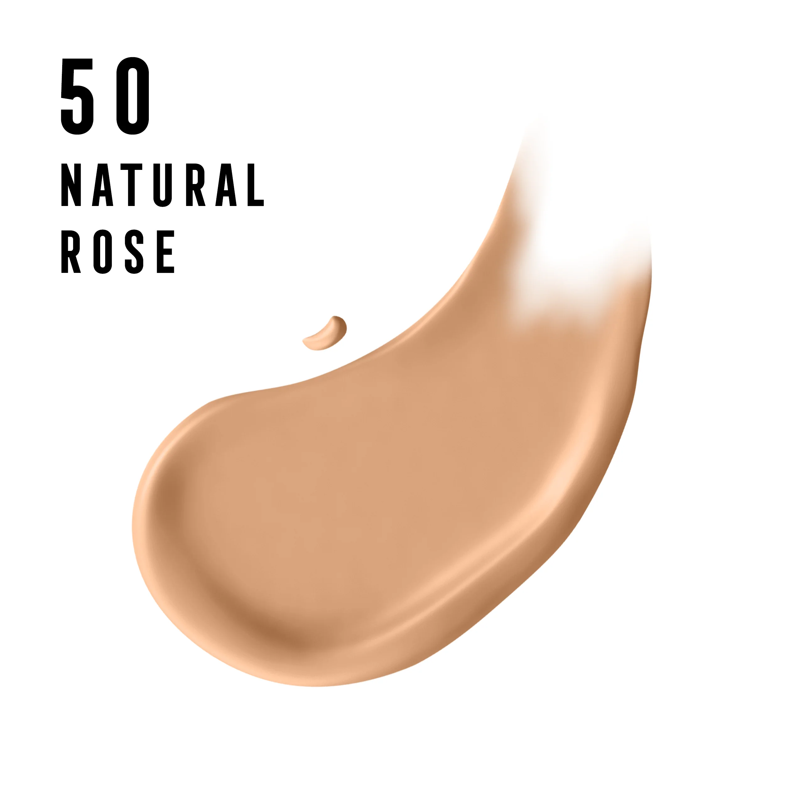 Max Factor Miracle Pure Fondotinta Liquido Idratante, con il 91% di Ingredienti di Origine Naturale, Vitamina C, Acido Ialuronico e SPF 30, 50 Natural Rose - Image 2