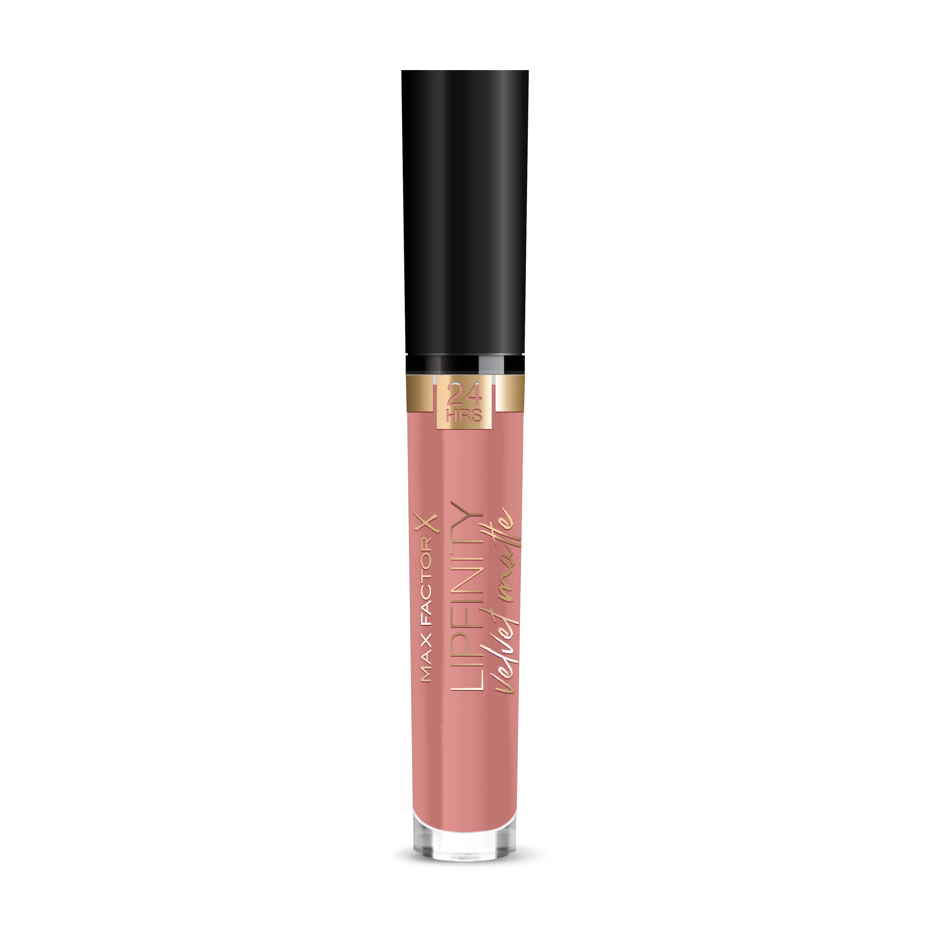 Max Factor - Rossetto Matte Liquido Lipfinity Velvet - Idratante, Waterproof e No Transfer - 15 Nude Silk - 4 ml
