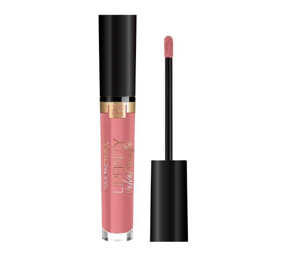 Max Factor - Rossetto Matte Liquido Lipfinity Velvet - Idratante, Waterproof e No Transfer - 45 Posh Pink - 4 ml - Image 3