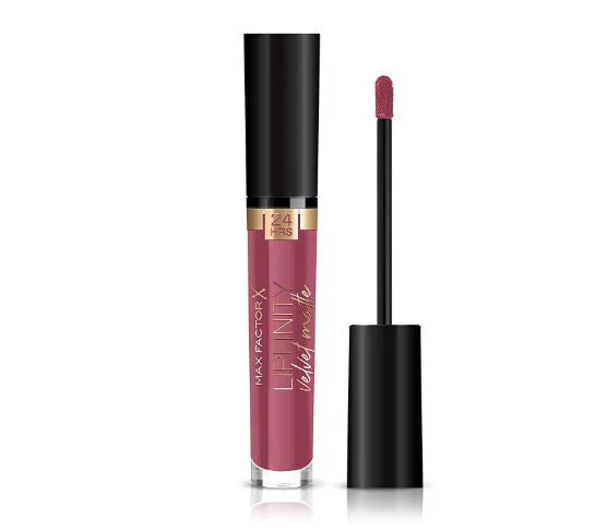 Max Factor - Rossetto Matte Liquido Lipfinity Velvet - Idratante, Waterproof e No Transfer - 5 Matte Merlot - 4 ml - Image 2