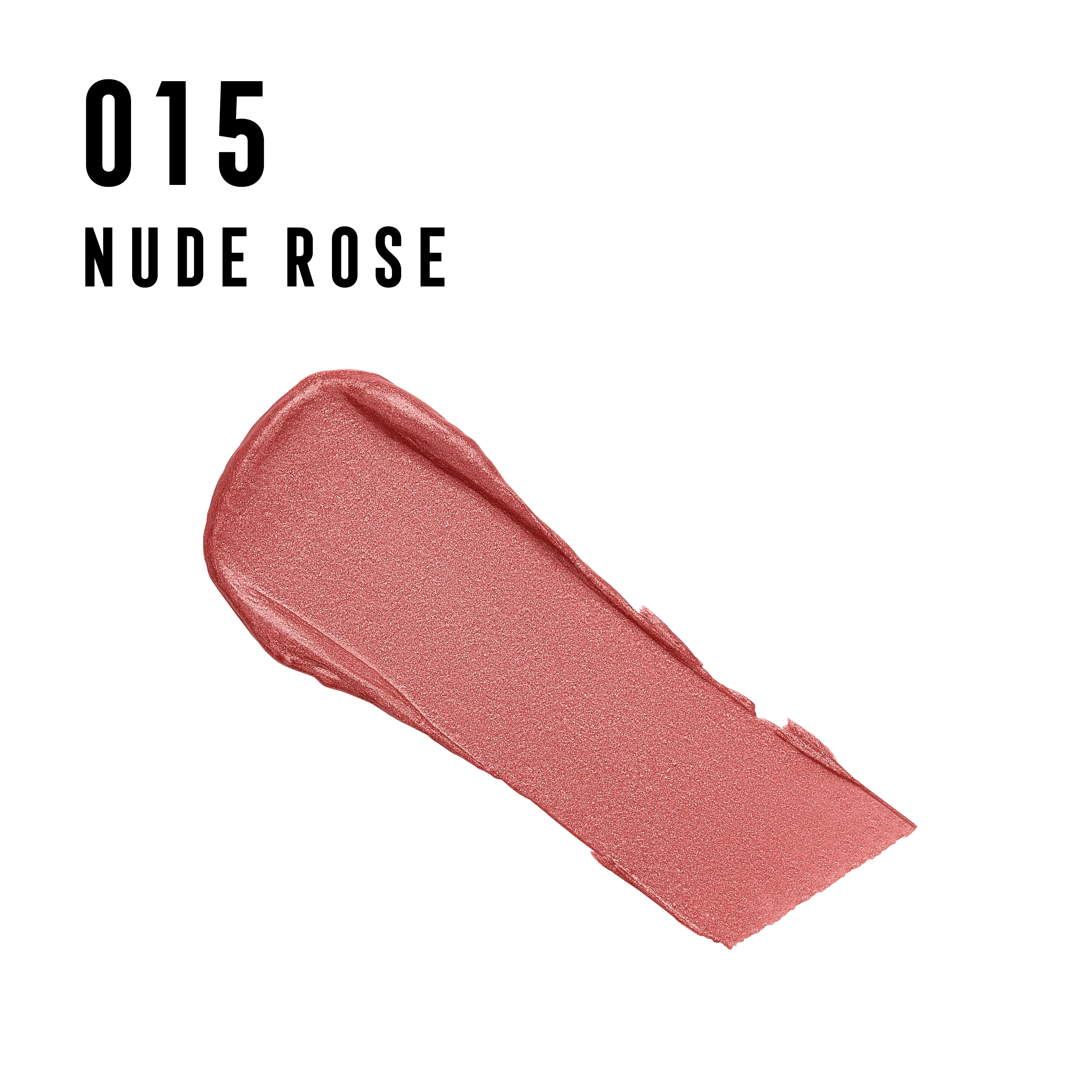 Max Factor Rossetto Stick Colour Elixir, Formula Idratante e Volumizzante a Lunga Durata, 015 Nude Rose, 4 g - Image 10