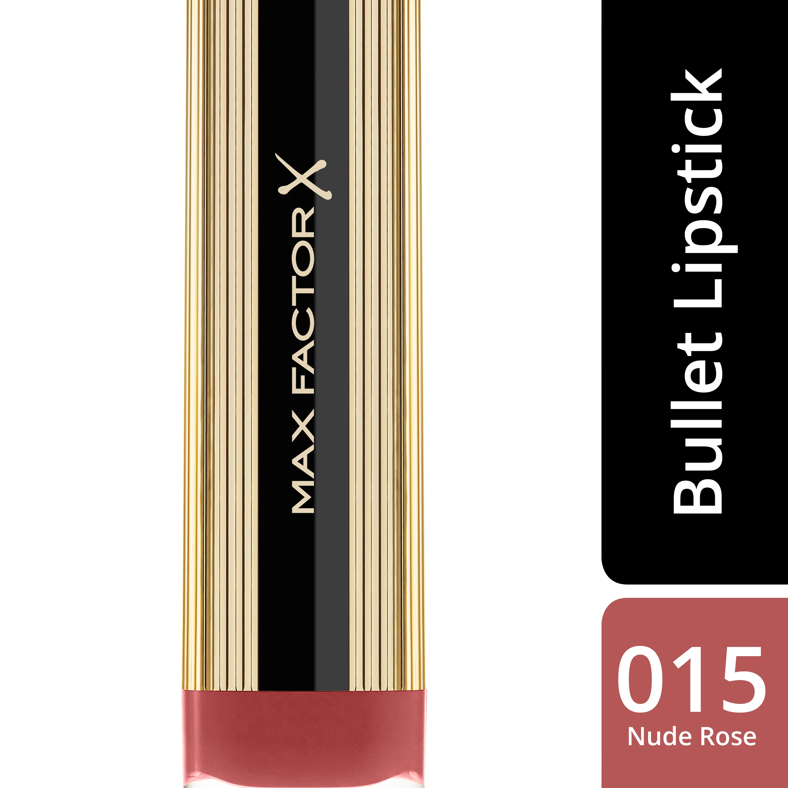 Max Factor Rossetto Stick Colour Elixir, Formula Idratante e Volumizzante a Lunga Durata, 015 Nude Rose, 4 g - Image 2