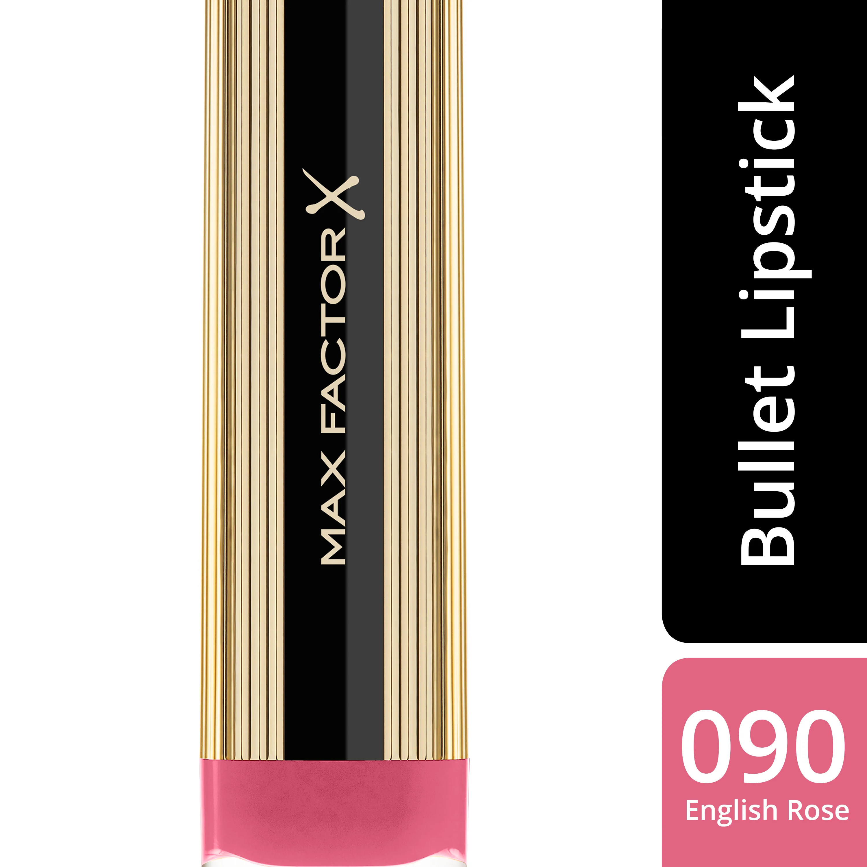 Max Factor Rossetto Stick Colour Elixir, Formula Idratante e Volumizzante a Lunga Durata, 090 English Rose, 4 g - Image 2