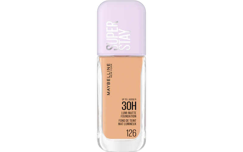 Maybelline Fondotinta Liquido Superstay Lumi Matte 30h N.126