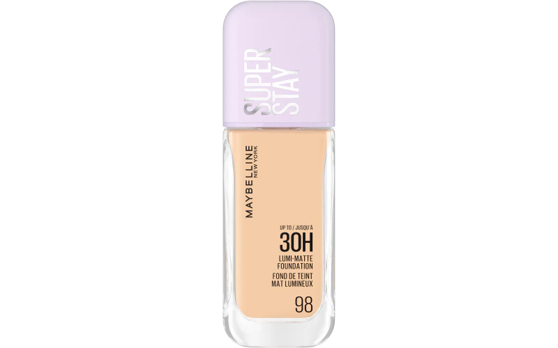 Maybelline Fondotinta Liquido Superstay Lumi Matte 30h N.98