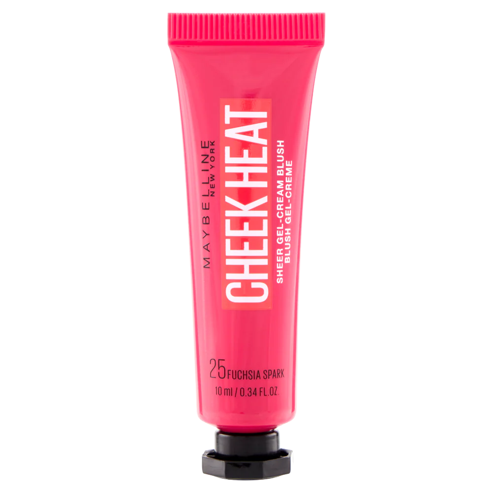 Maybelline New York Blush in crema Cheek Heat, 25 Fuchsia Spark, 10 ml