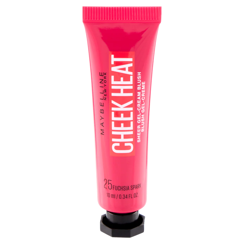 Maybelline New York Blush in crema Cheek Heat, 25 Fuchsia Spark, 10 ml - Image 2