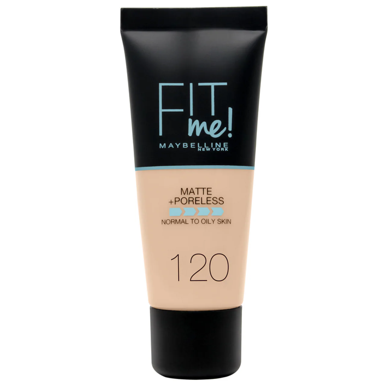 Maybelline - Fondotinta Fit Me Matte+Poreless - 120 Classic Ivory