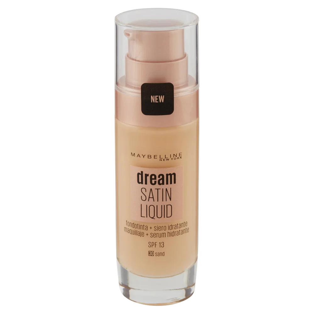 Maybelline New York Fondotinta Dream Satin Liquido 30 Sand - Image 2