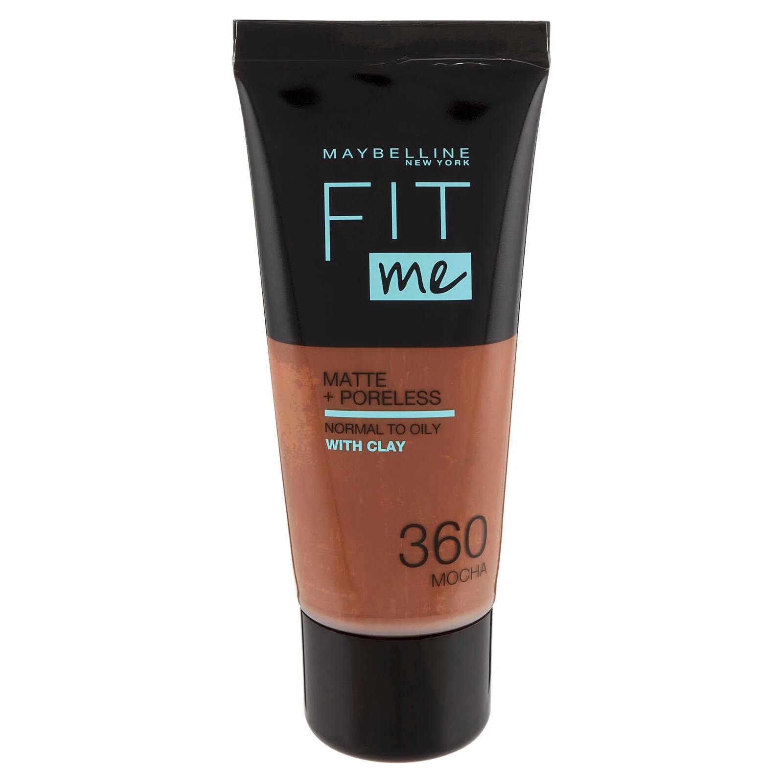 Maybelline New York Fondotinta Fit Me Matte&Poreless, Finish Opacizzante, 360 Mocha - Image 2