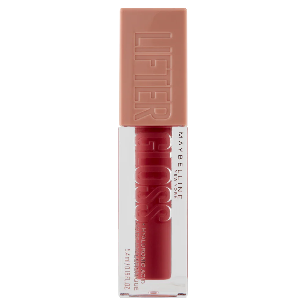 Maybelline New York Lifter Gloss, Lucidalabbra con acido ialuronico, Rock (005), 5,4 ml