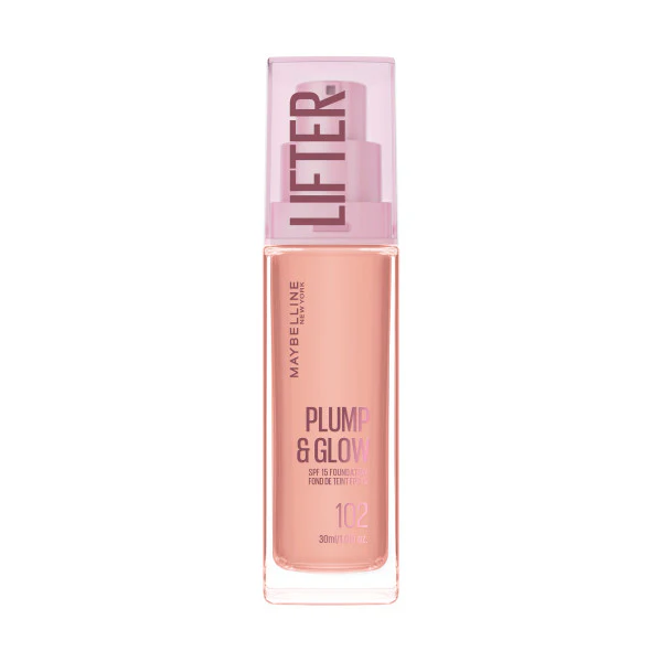 Maybelline New York Lifter Plump & Glow Fondotinta 102 - Image 2