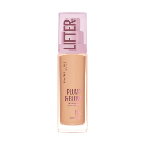 Maybelline New York Lifter Plump & Glow Fondotinta 118 - Image 2
