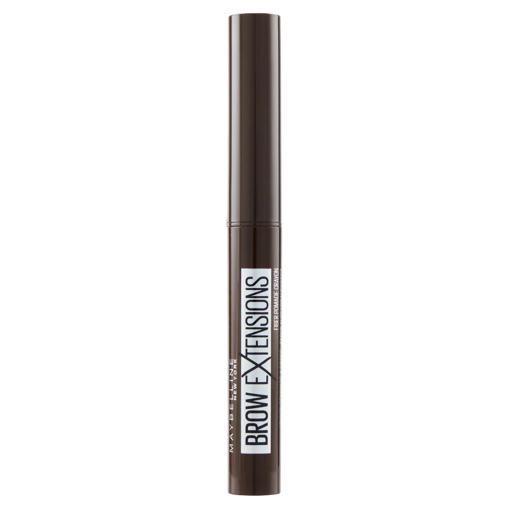 Maybelline New York Matita Sopracciglia Brow Xtension, Infoltisce le sopracciglia, 07 Black Brown