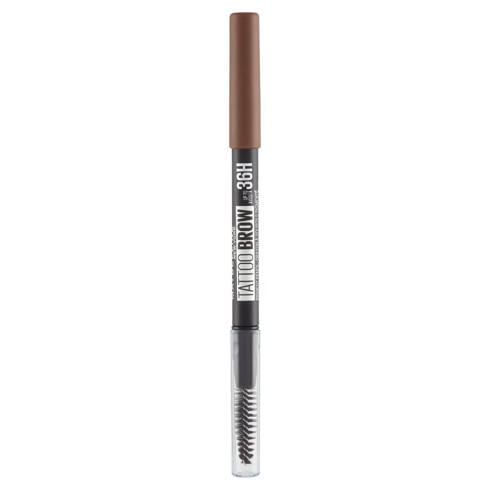 Maybelline New York Matita Sopracciglia Tattoo Brow 36H, Temperabile, Medium Brown (05)